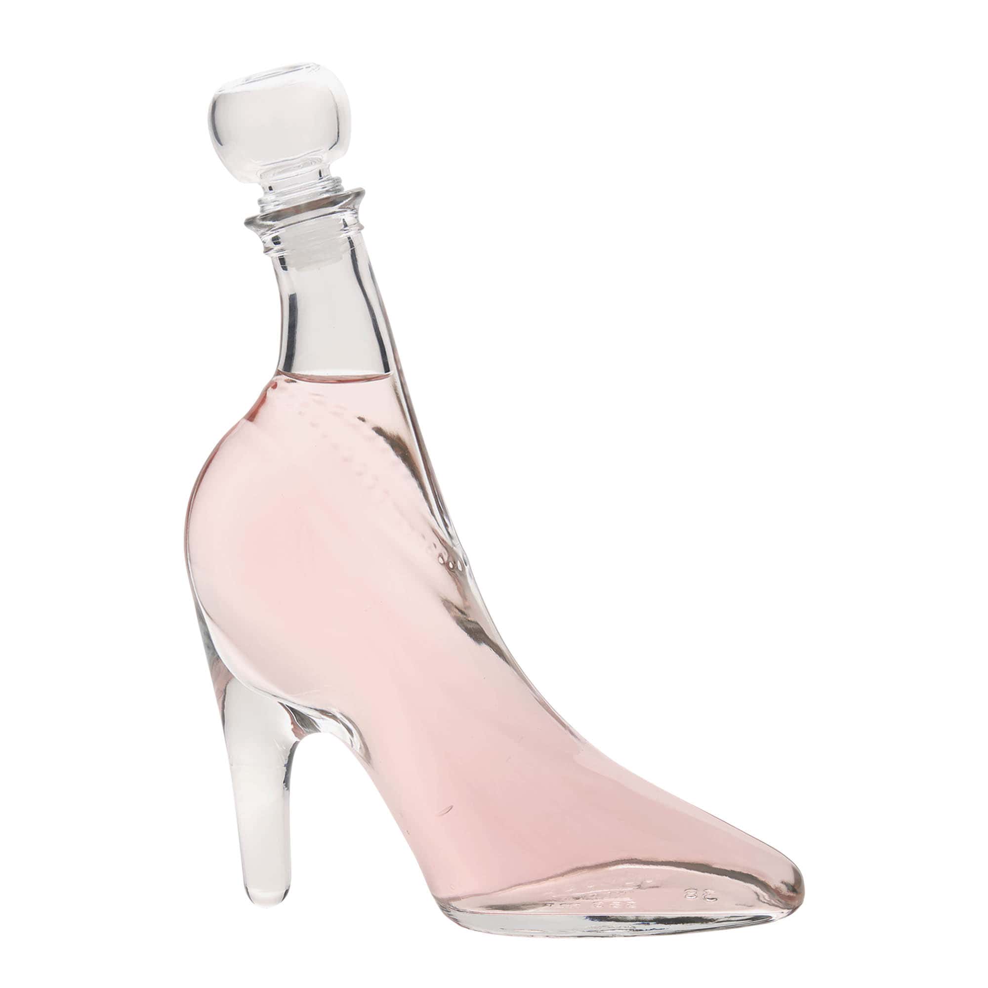 350 ml lasipullo 'Scarpa Elegante', suuaukko: korkki