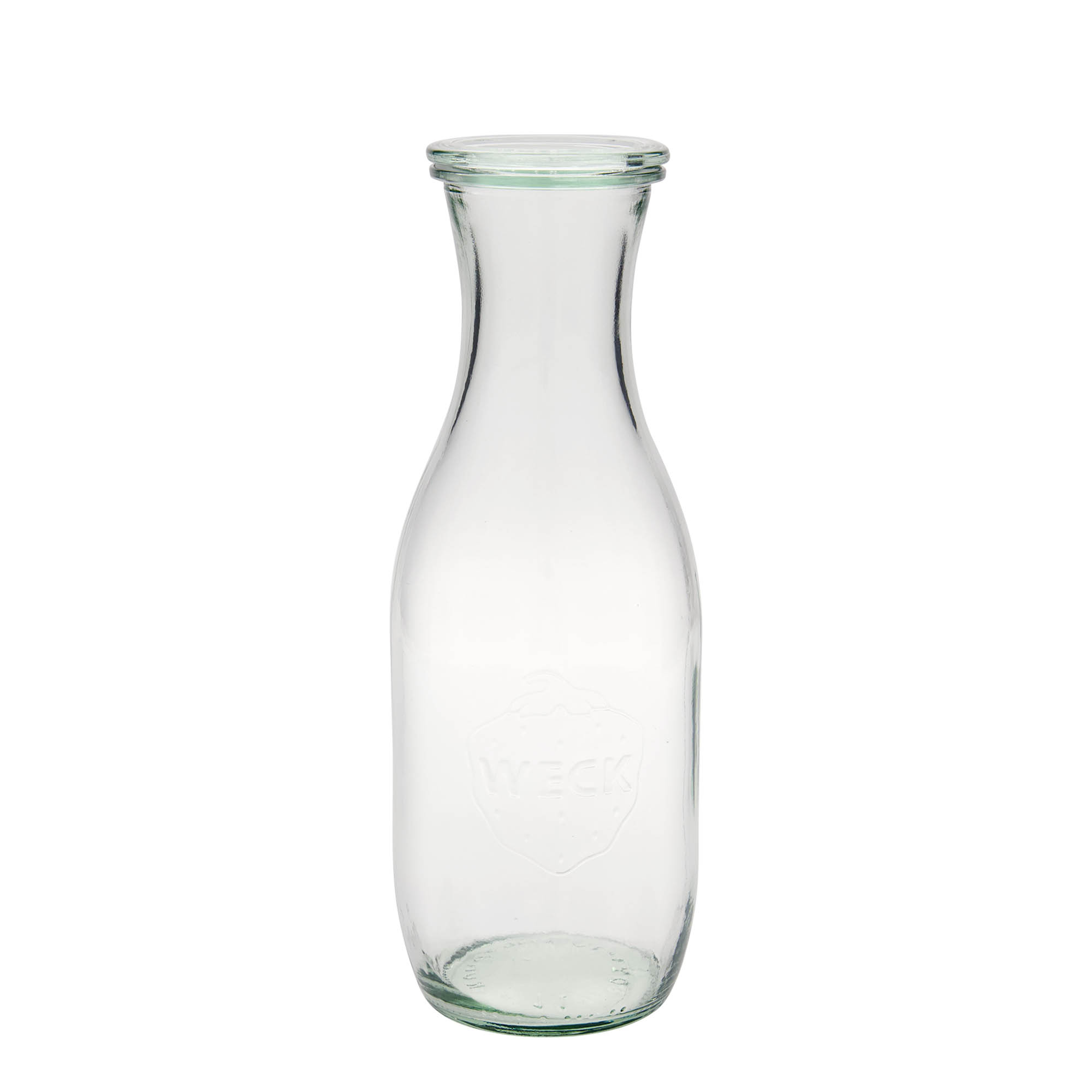 1 000 ml WECK-mehupullo #, suuaukko: pyöreä reuna 1 000 ml WECK-mehupullo #, suuaukko: pyöreä reuna