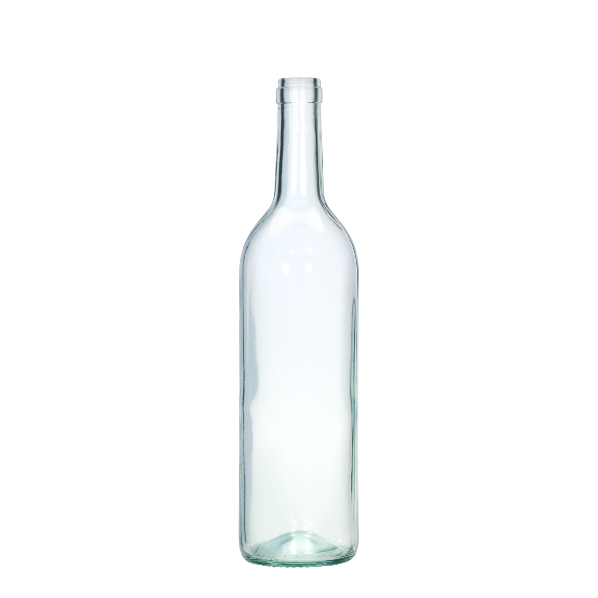 750 ml lasipullo ”Bordeaux Tradition”, suuaukon tyyppi: korkki