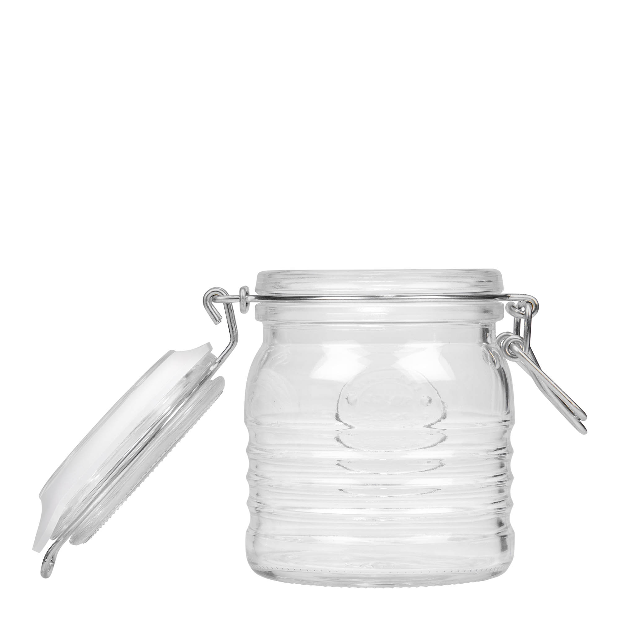 350 ml lankkukiinnitteinen lasipurkki 'Officina 1825', suuaukko: lankkukiinnitteinen suljin
