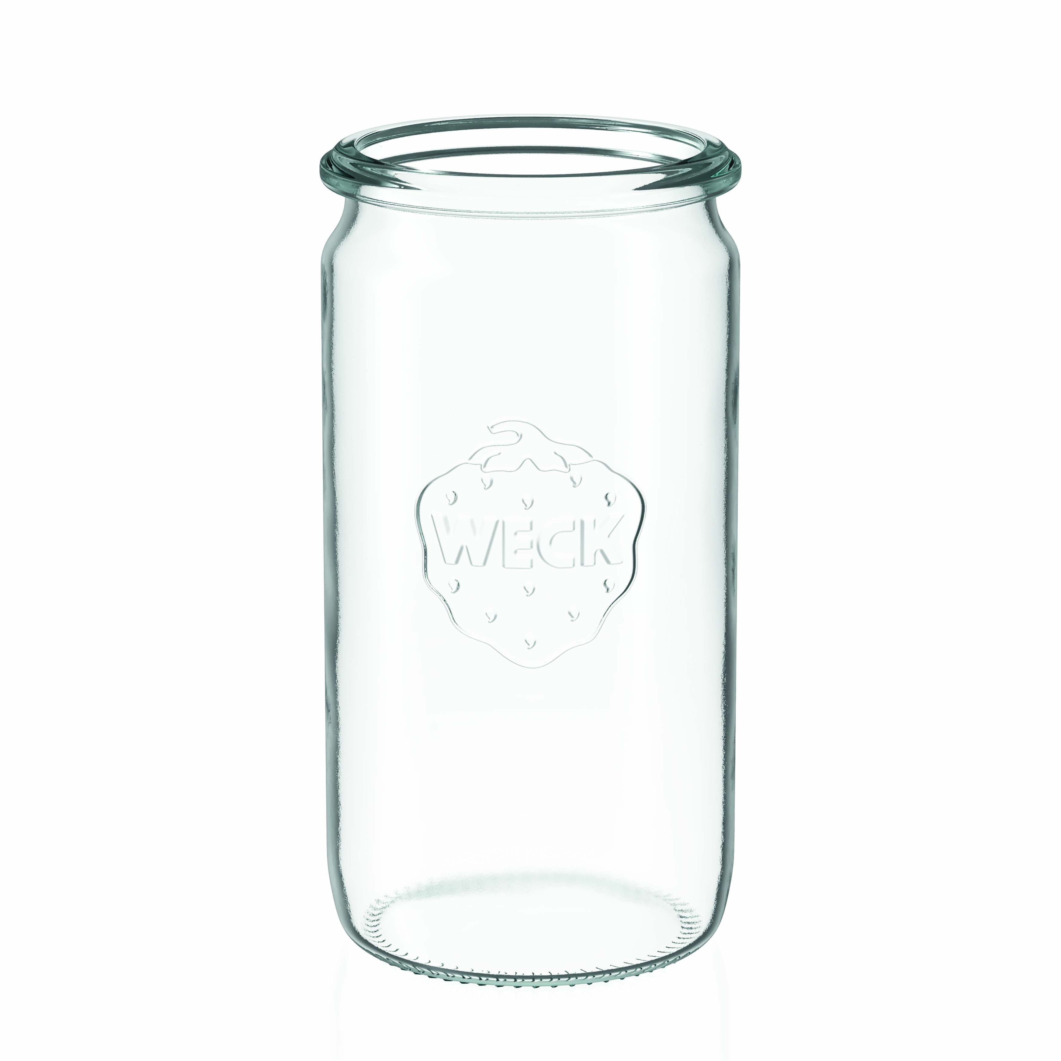 340 ml WECK-sylinterilasi, suuaukko: pyöreä reuna 340 ml WECK-sylinterilasi, suuaukko: pyöreä reuna