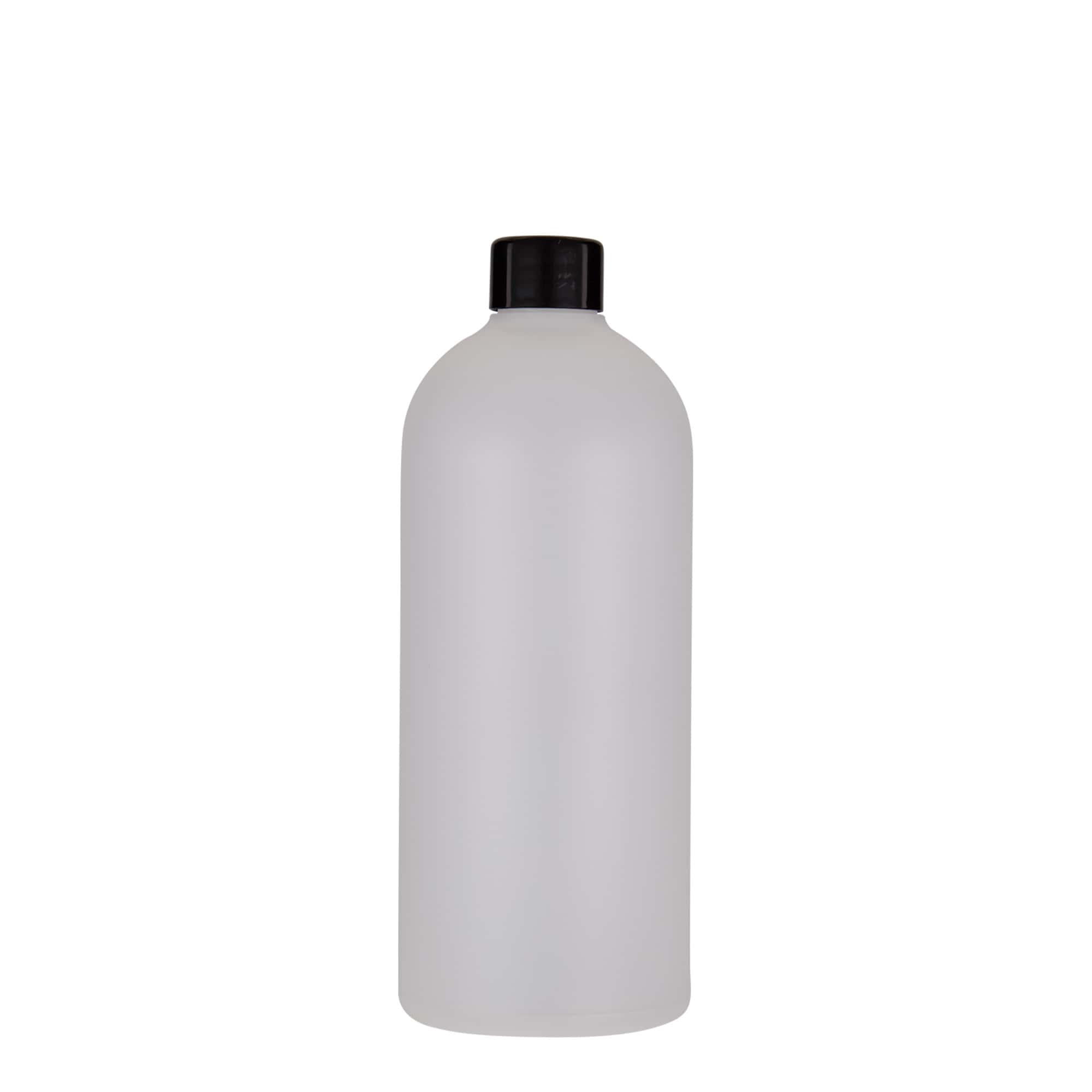 500 ml muovipullo 'Tuffy', HDPE, luonnonväri, suuaukko: 24/410 500 ml muovipullo 'Tuffy', HDPE, luonnonväri, suuaukko: 24/410