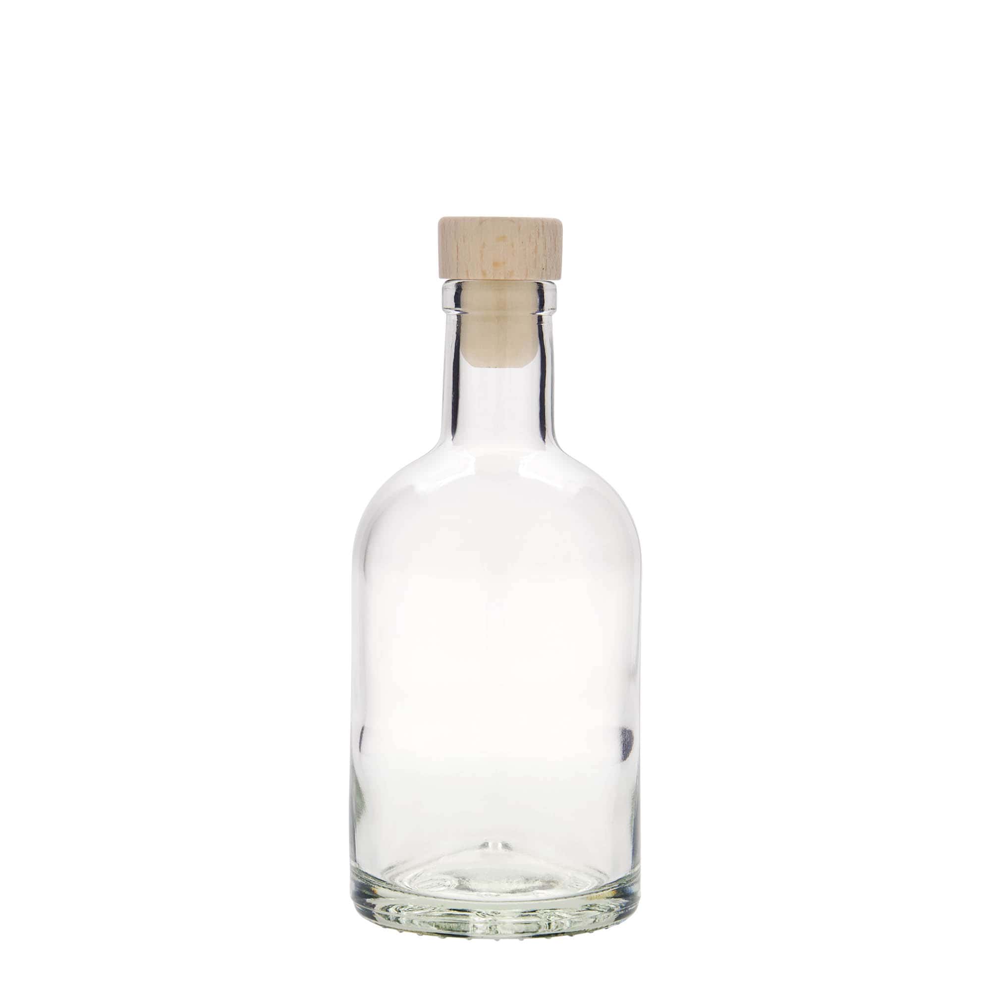 250 ml lasipullo 'First Class', suuaukon tyyppi: korkki