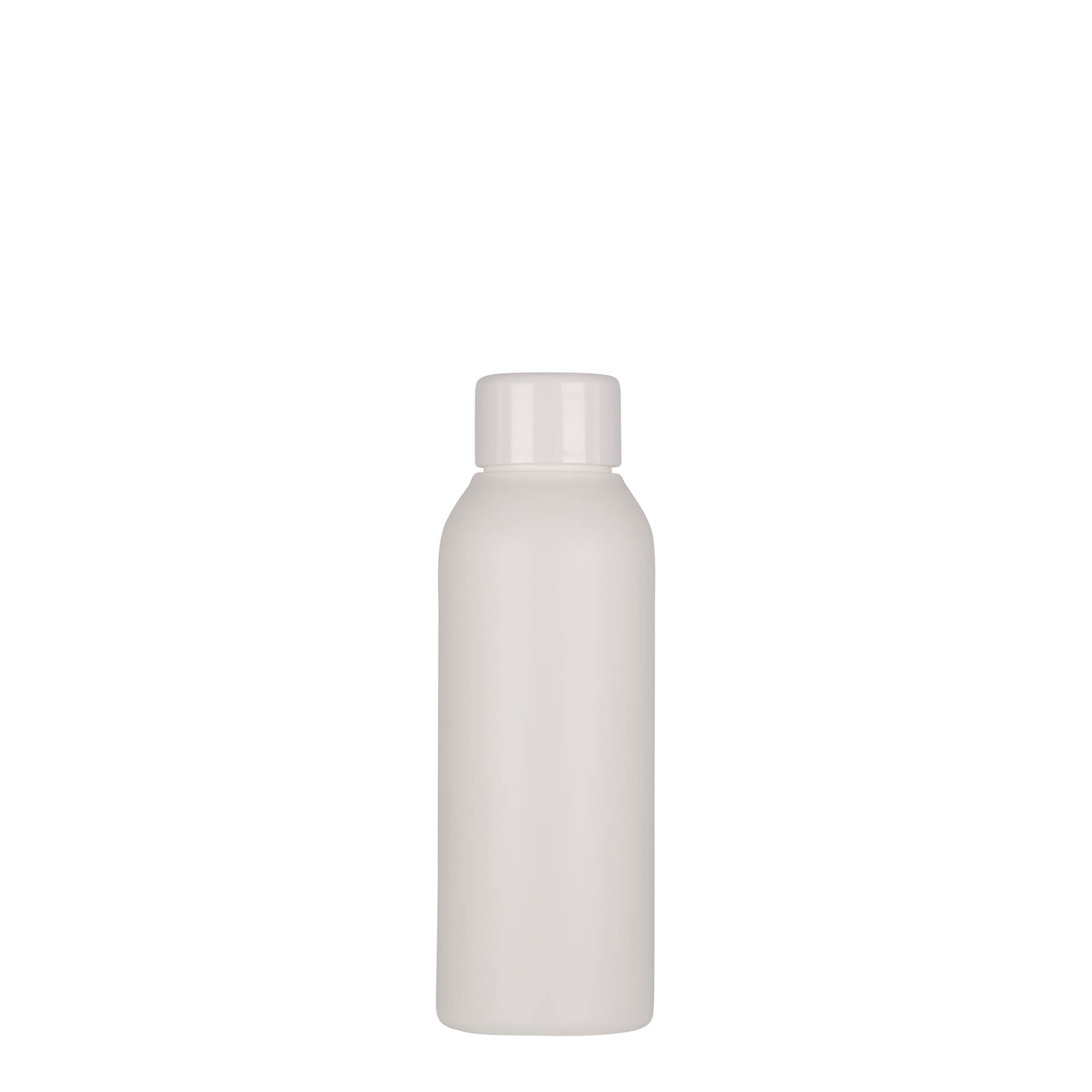 100 ml muovipullo ”Tuffy”, HDPE, valkoinen, suuaukko: 24/410