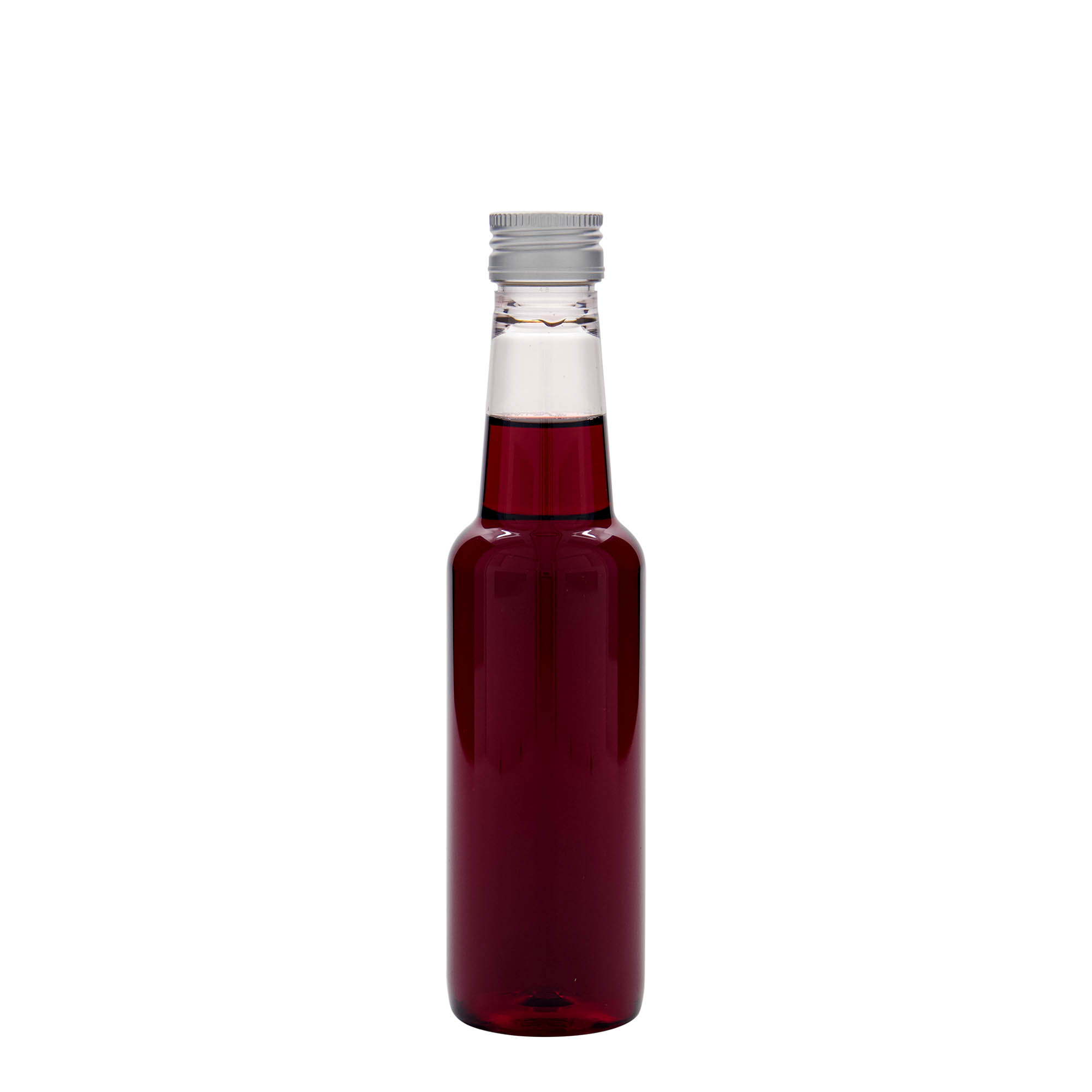 250 ml PET-pullo 'Viini', muovi, suuaukko: PP 28