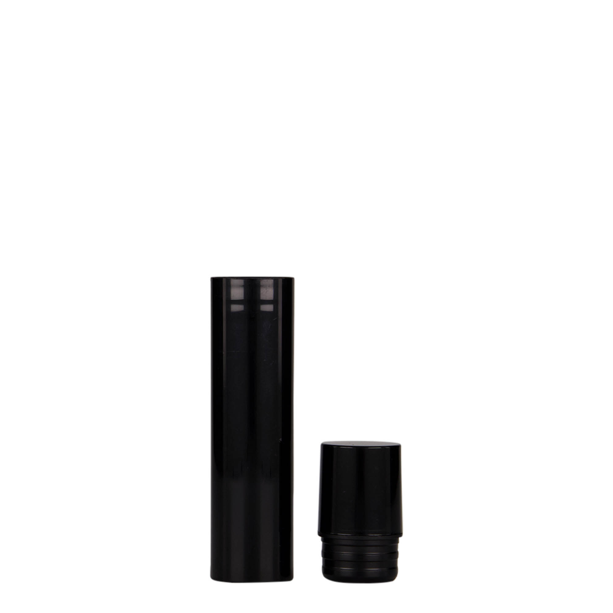 15 ml Airless-annostelija 'Nano', PP-muovi, musta