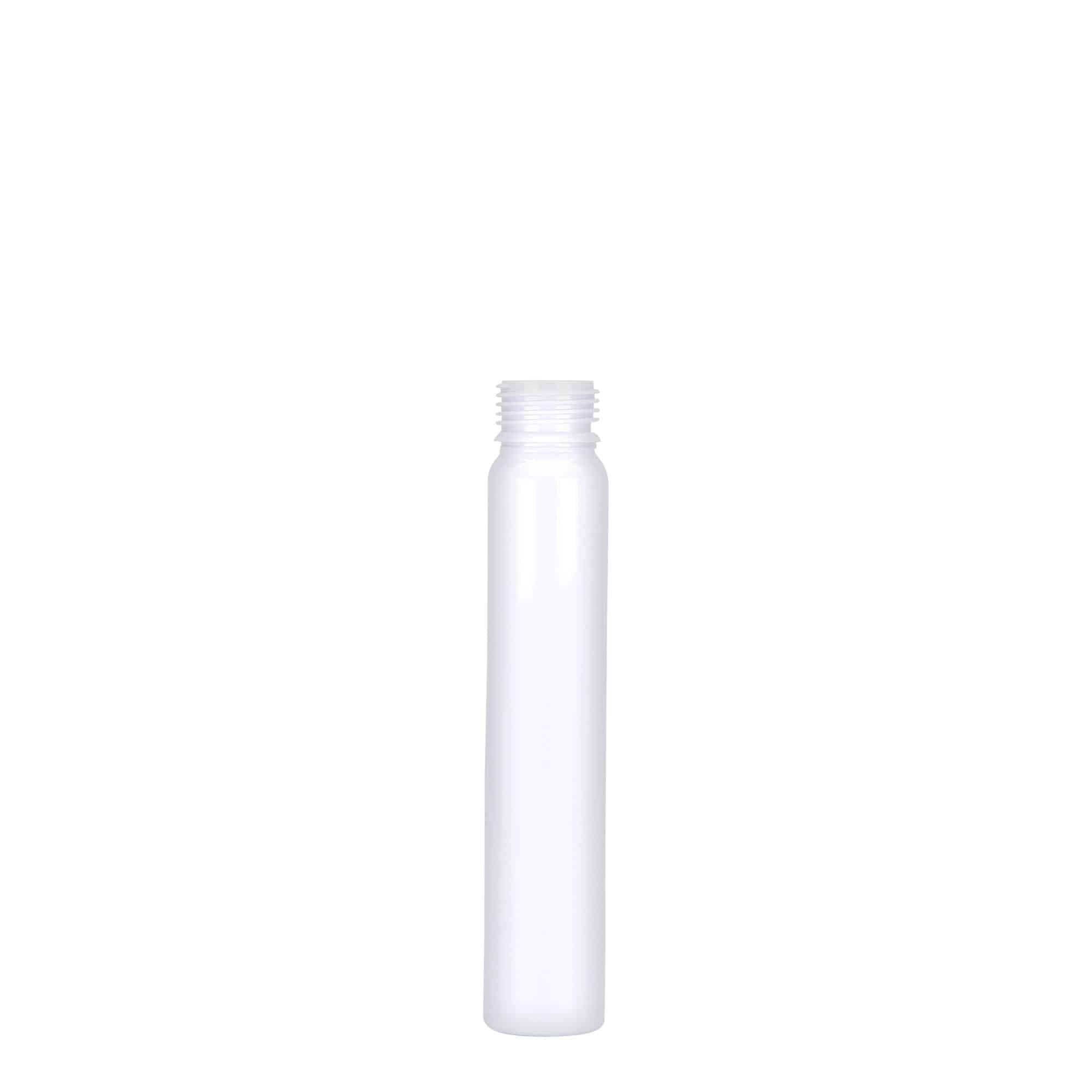 25 ml PET-putkilo, muovi, valk., suu: Kierrekorkki 25 ml PET-putkilo, muovi, valk., suu: Kierrekorkki