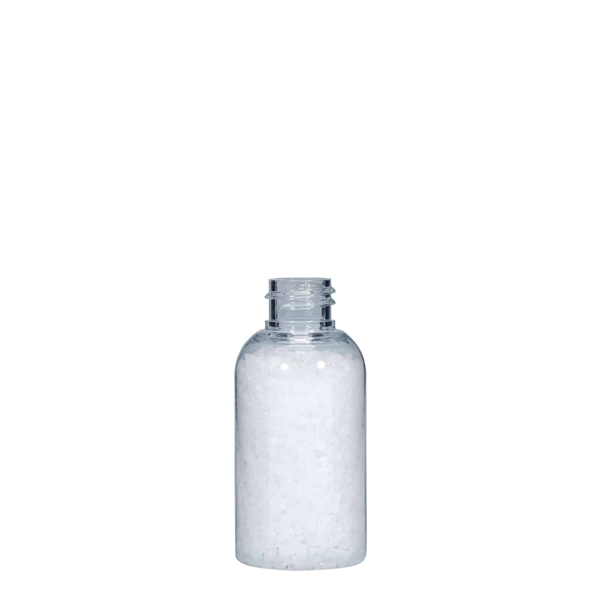 50 ml PET-pullo 'Boston', muovi, suu: GPI 20/410