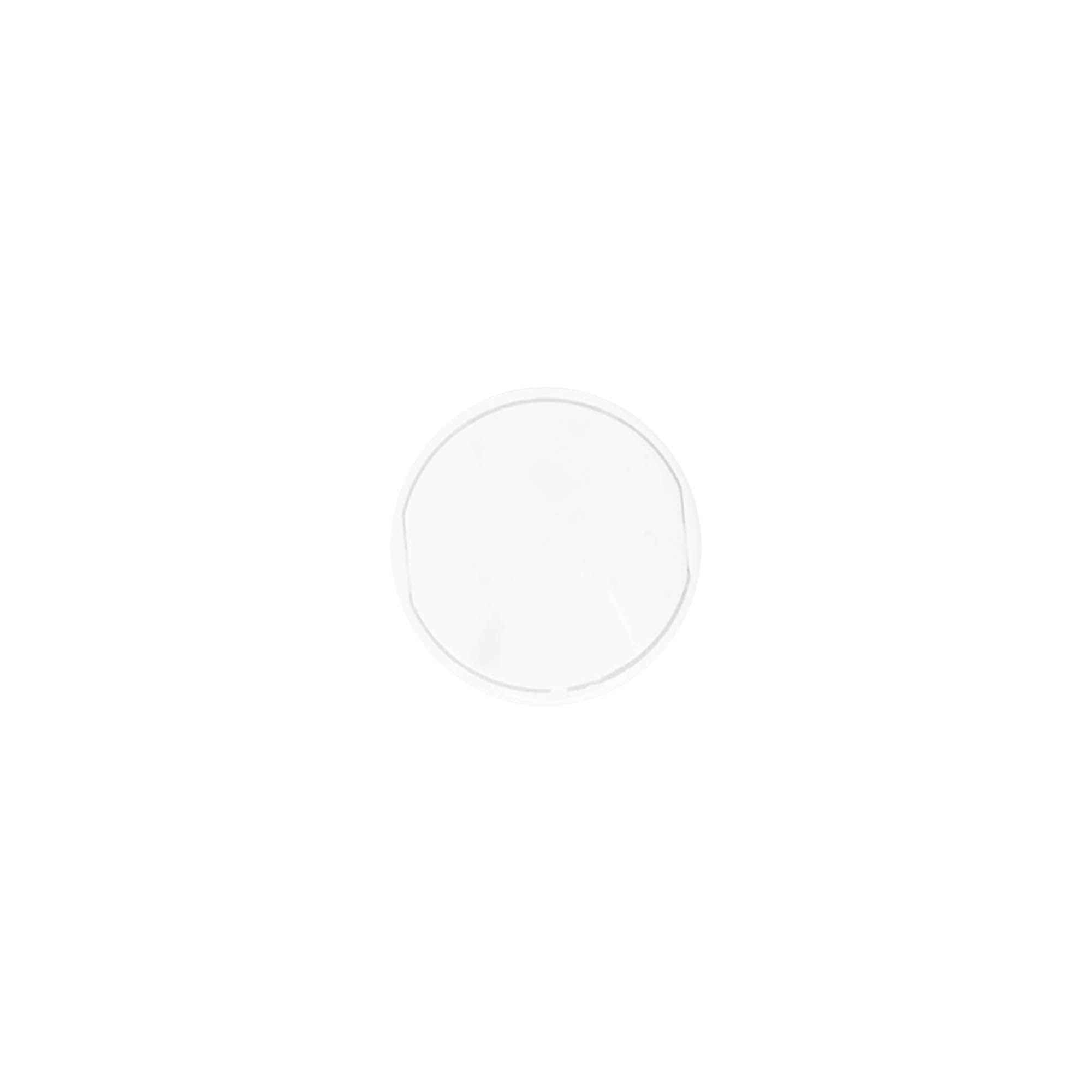 Ruuvikorkki Disc Top, PP-muovia, valkoinen, suuaukolle: 20/410