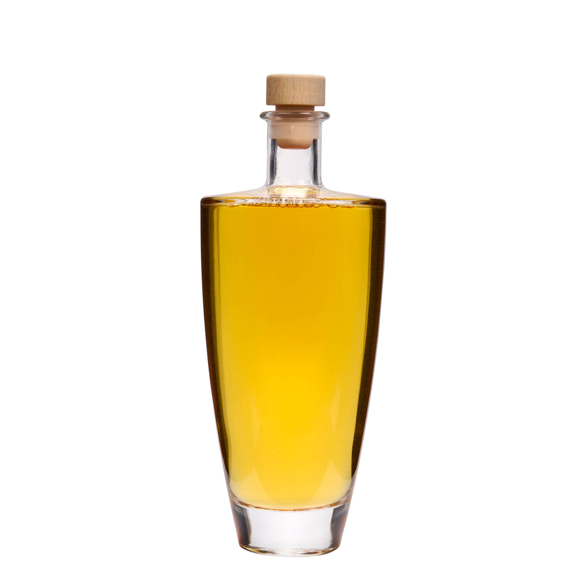 500 ml lasipullo 'Vanessa', ovaali, suuaukko: korkki