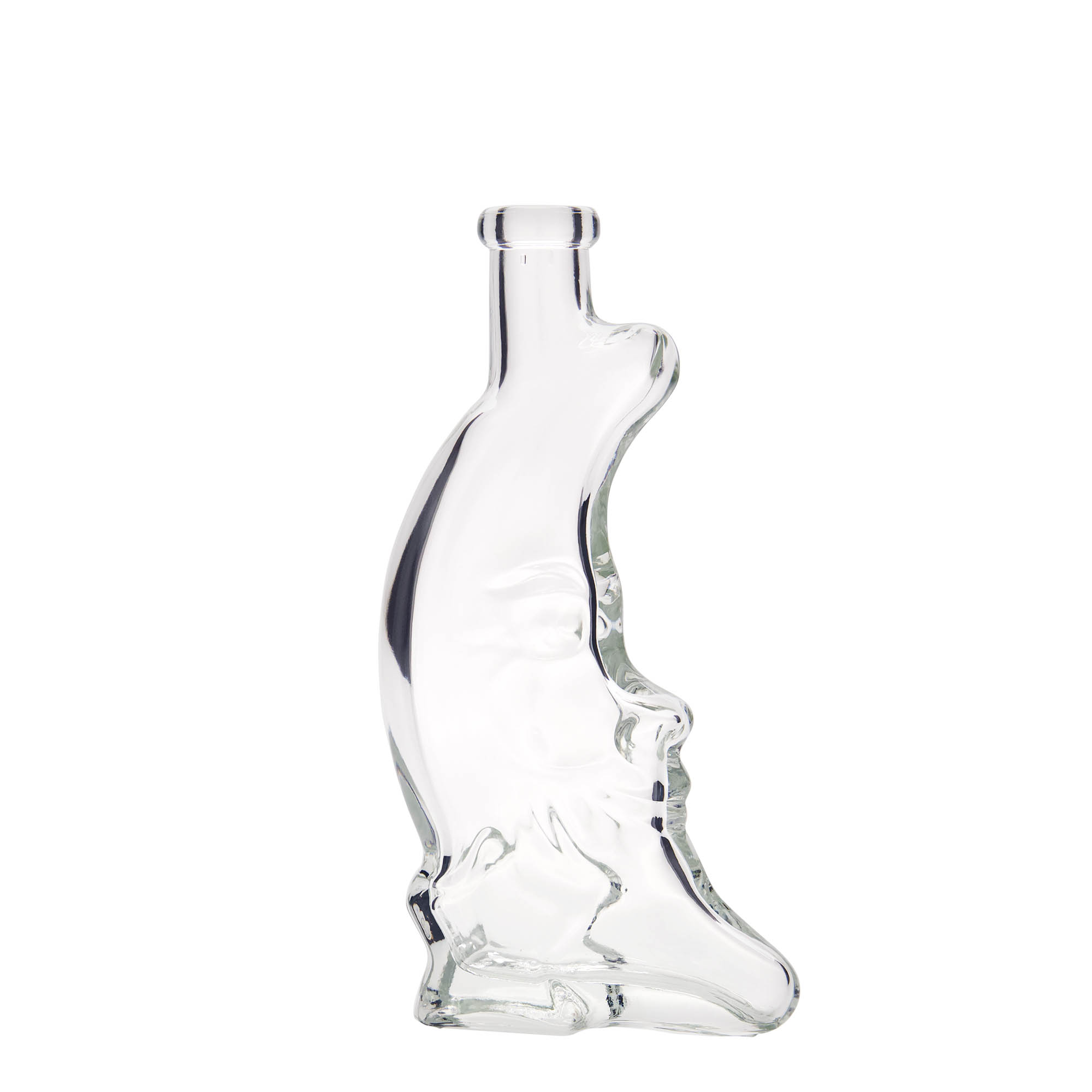 200 ml lasipullo 'Kuu', suuaukon materiaali: korkki