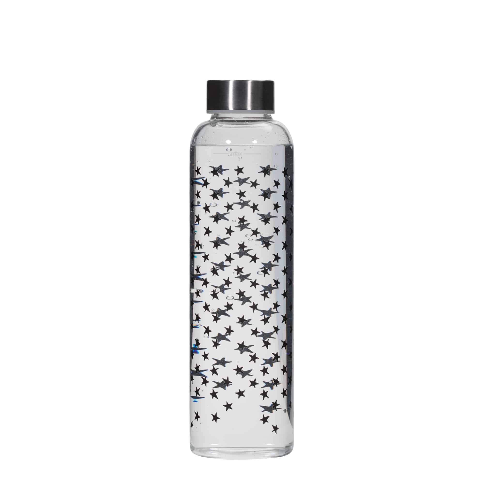 500 ml juomapullo 'Perseus - Mustat tähdet', suuaukko: ruuvikorkki