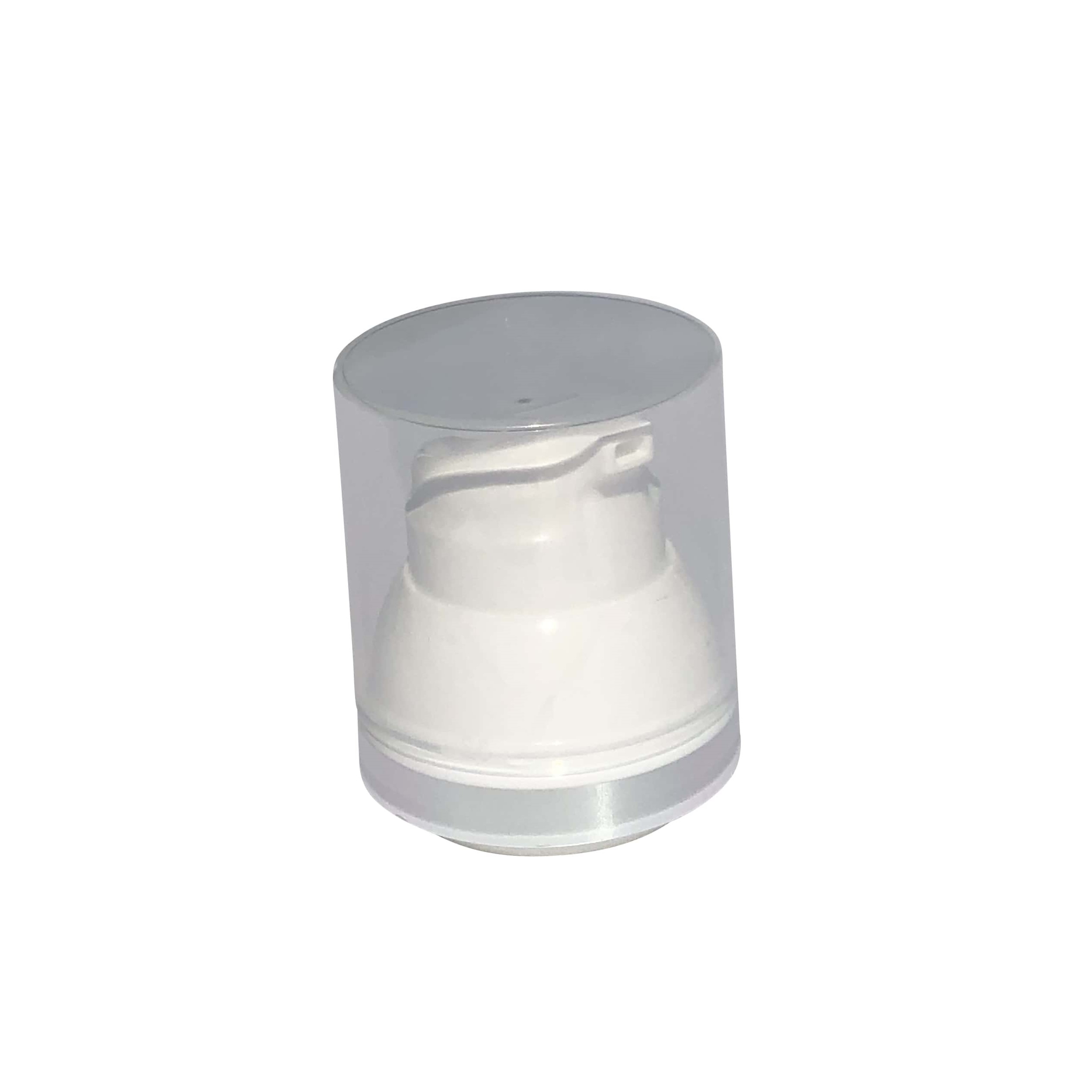 Airless Dispenser -pumppupää'Mezzo', PP-muovi, valk.