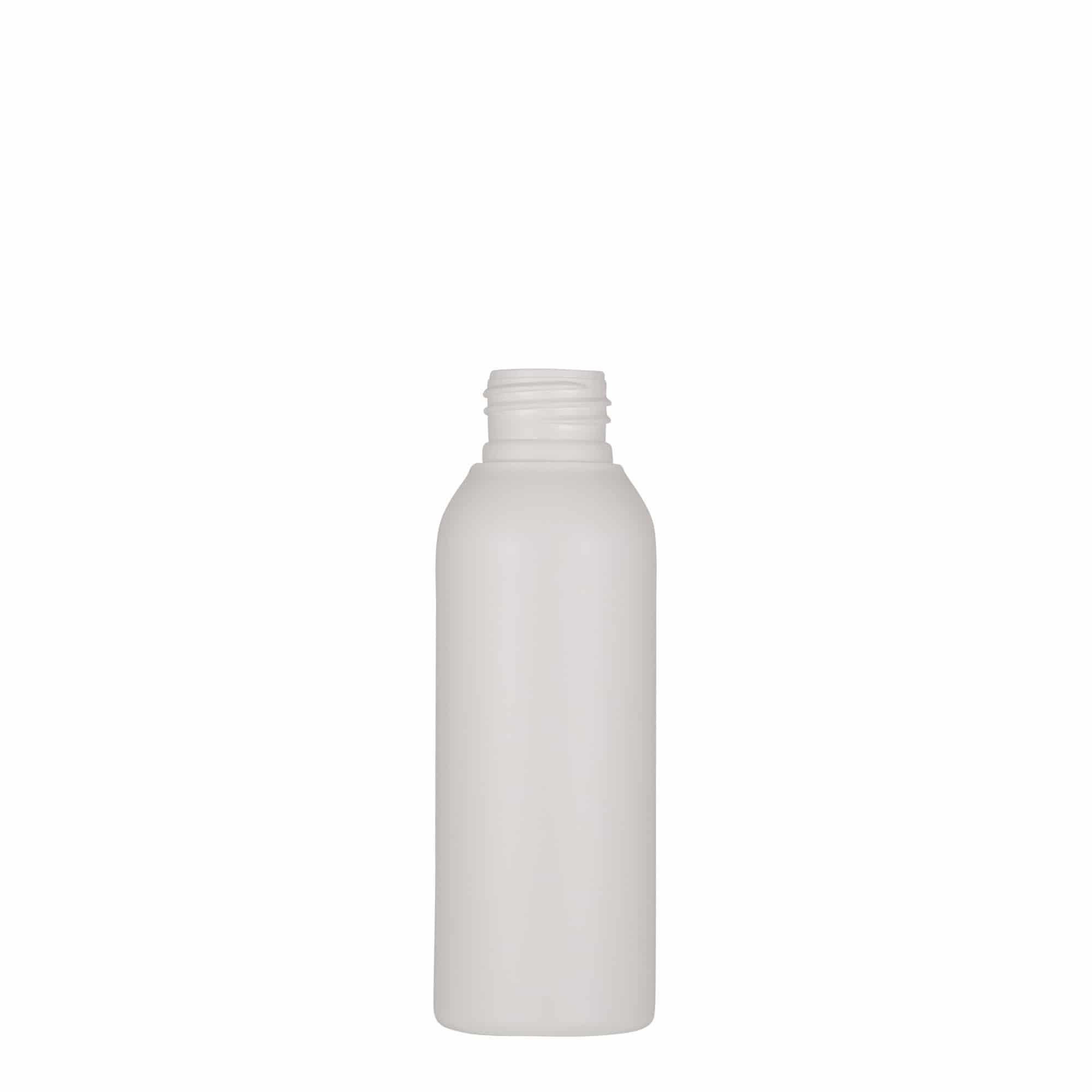 100 ml muovipullo 'Tuffy', HDPE, valkoinen, suuaukko: 24/410