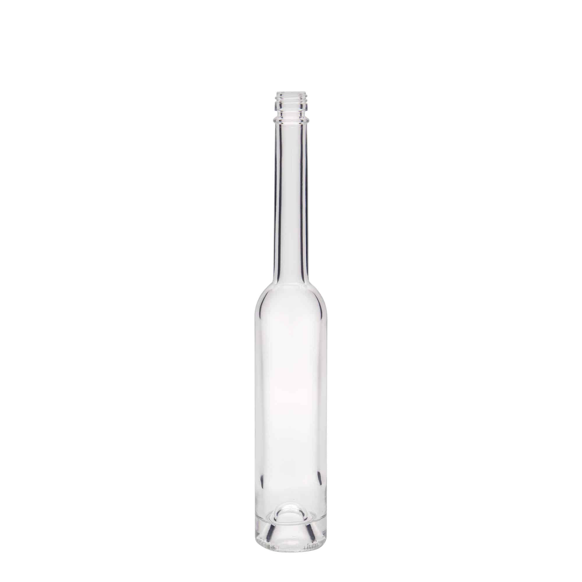 100 ml lasipullo 'Platina', suu: PP 18 100 ml lasipullo 'Platina', suu: PP 18