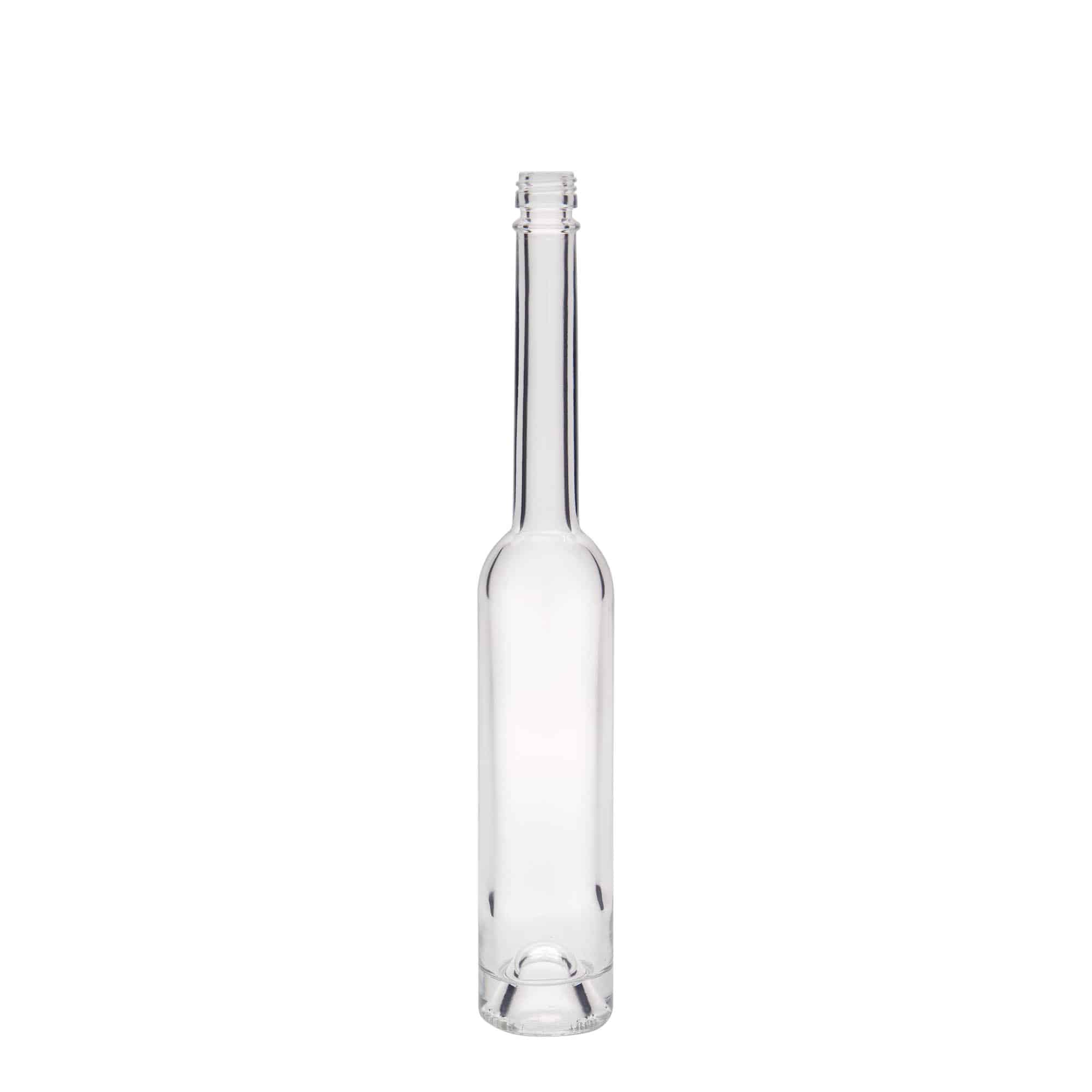 100 ml lasipullo 'Platina', suuaukko: PP 18