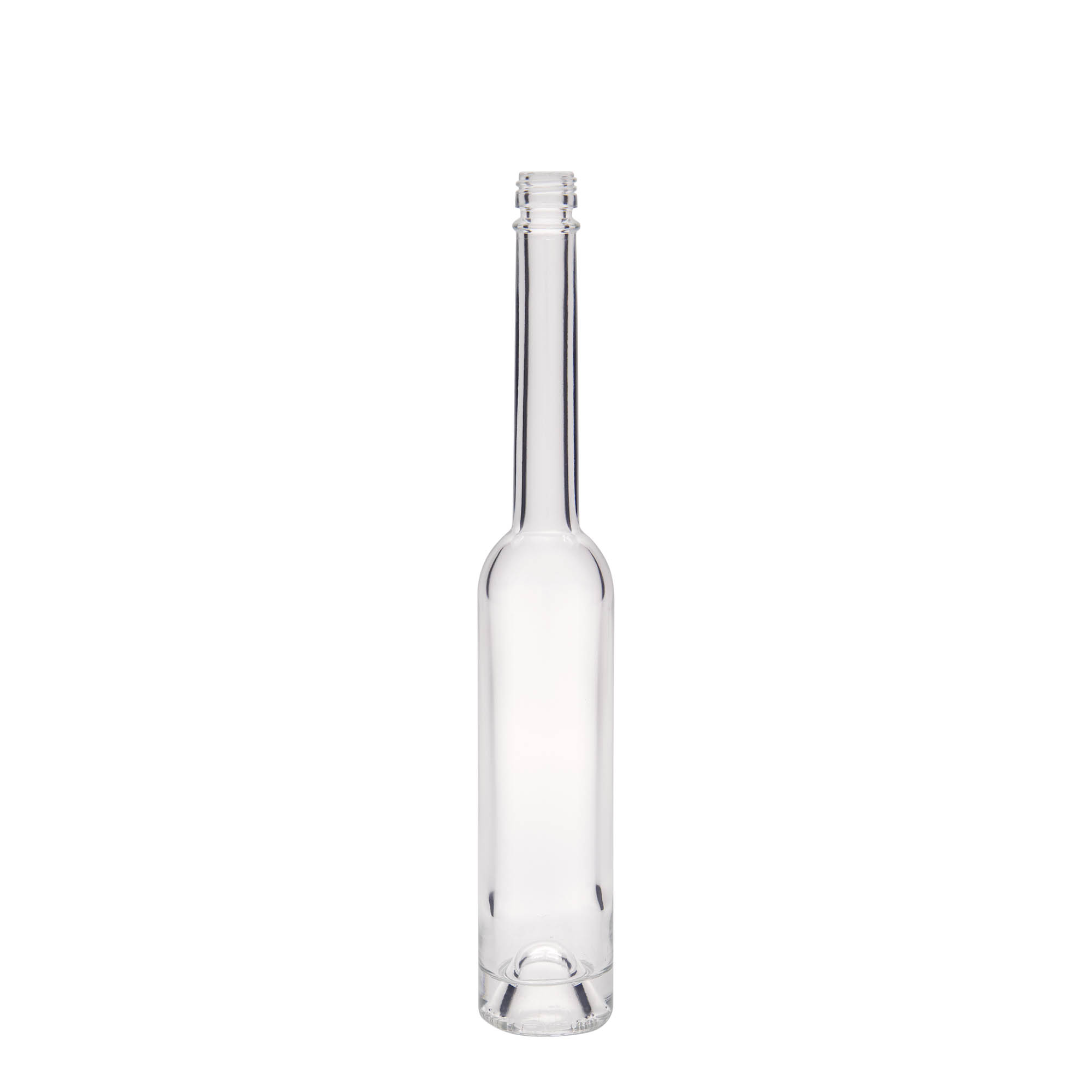 100 ml lasipullo ”Platina”, suuaukko: PP 18