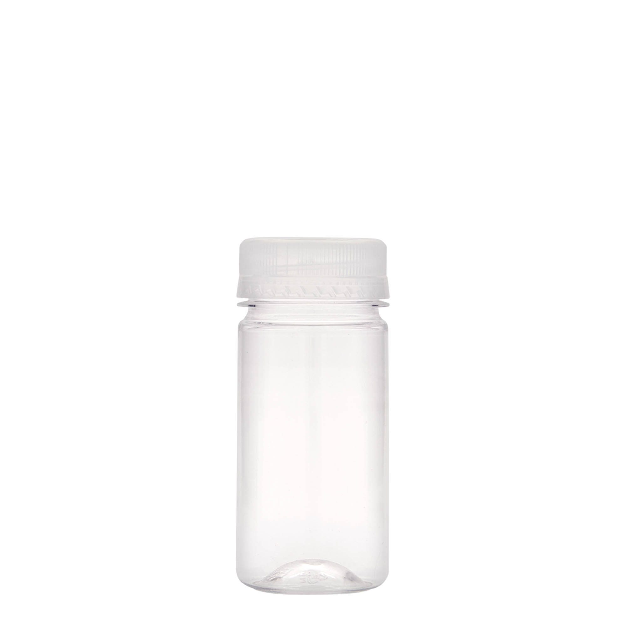 100 ml PET-pullo 'Everytime', muovia, suuaukko: 38 mm