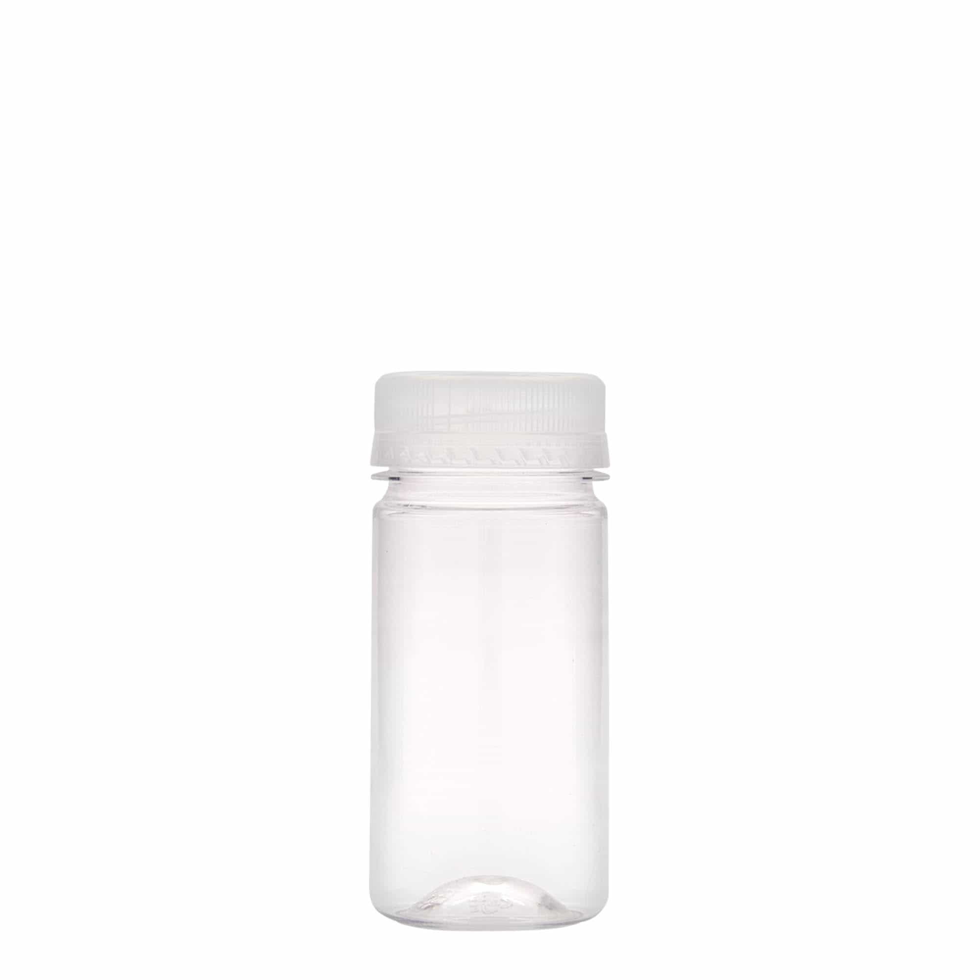100 ml PET-pullo 'Everytime', muovia, suuaukko: 38 mm