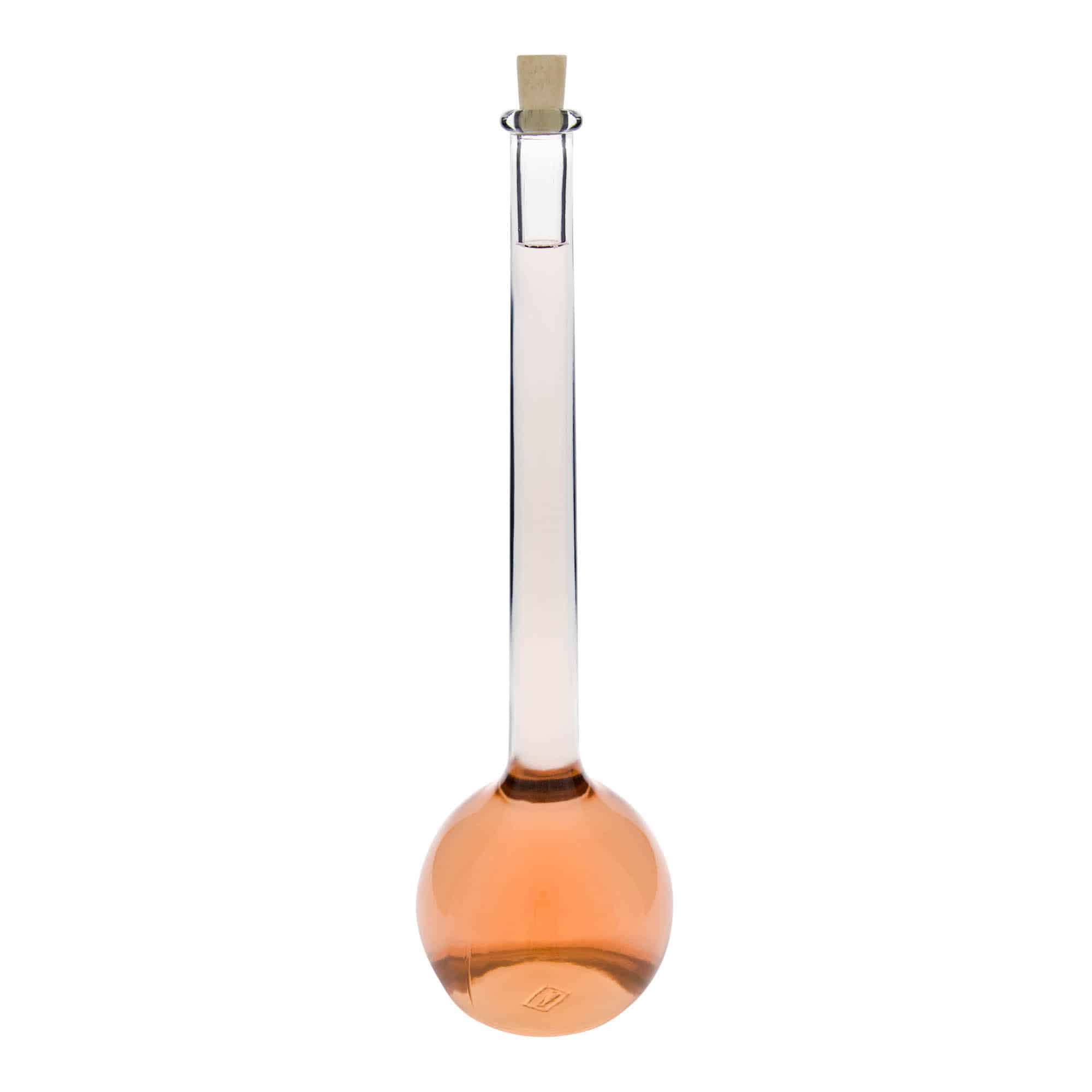 1500 ml lasipullo 'Tulipano', suu: korkki