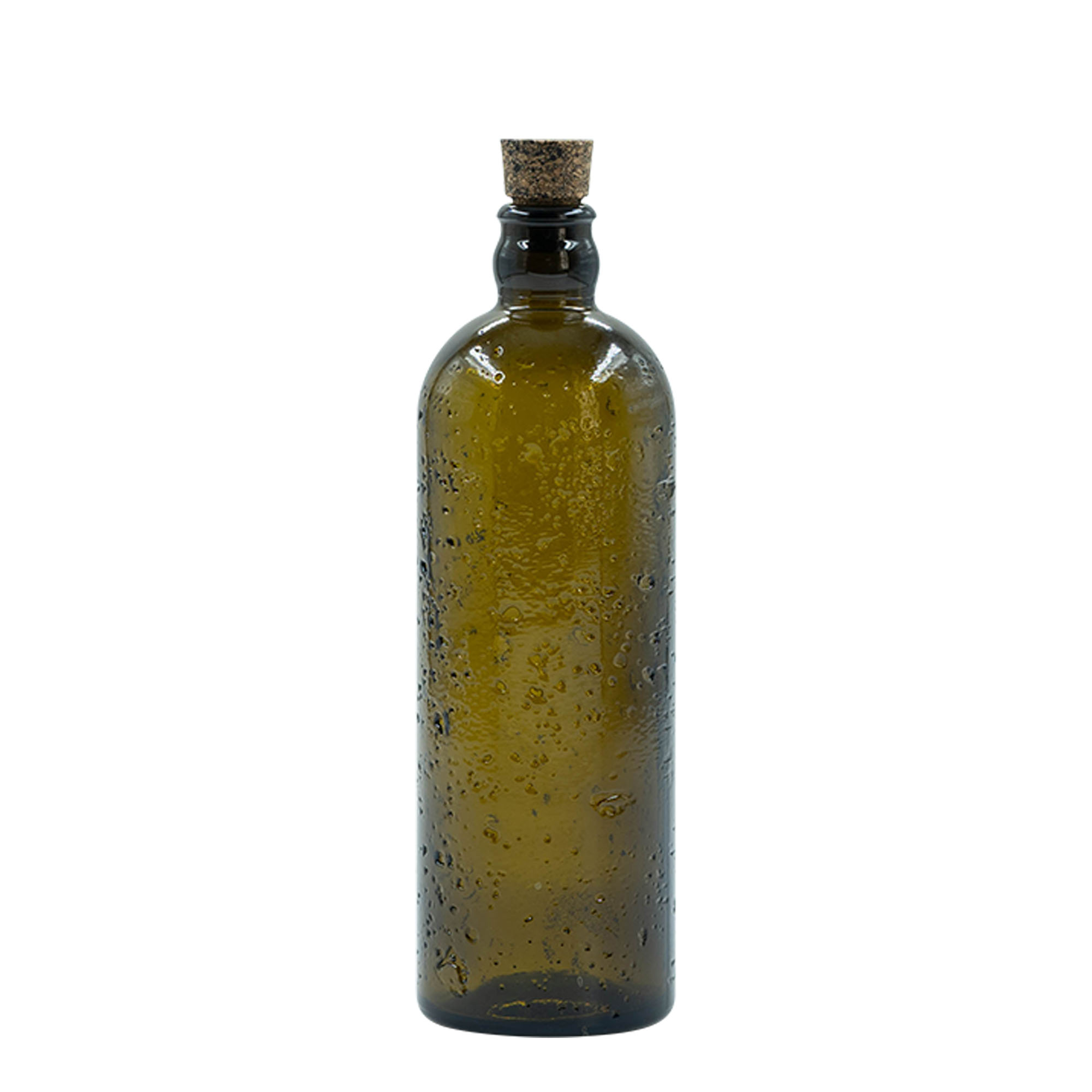 500 ml Wildly Crafted lasipullo 'Bobber Jr', ruskea, suuaukko: korkki