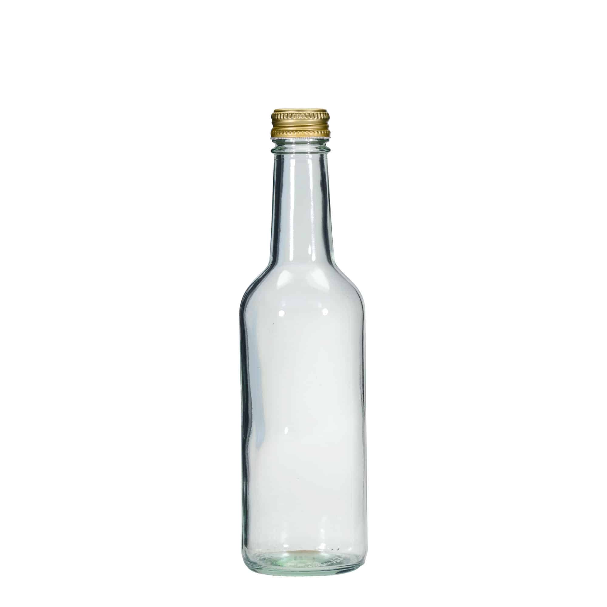 330 ml yleispullo, lasi, suu: PP 28