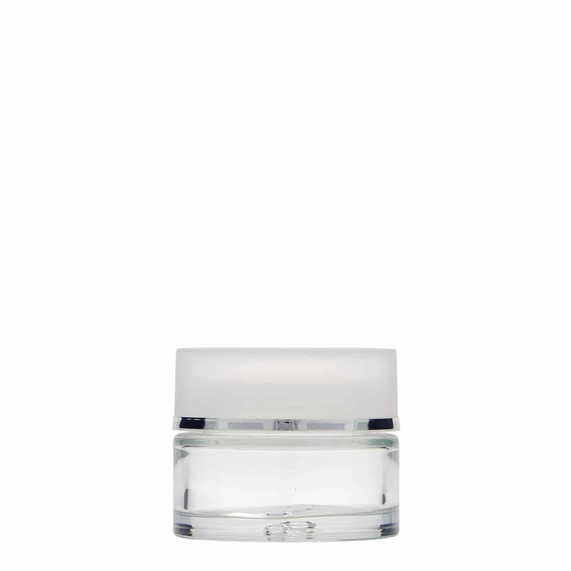 30 ml rasia 'Clear Edition', lasi, suu: Kierrekorkki