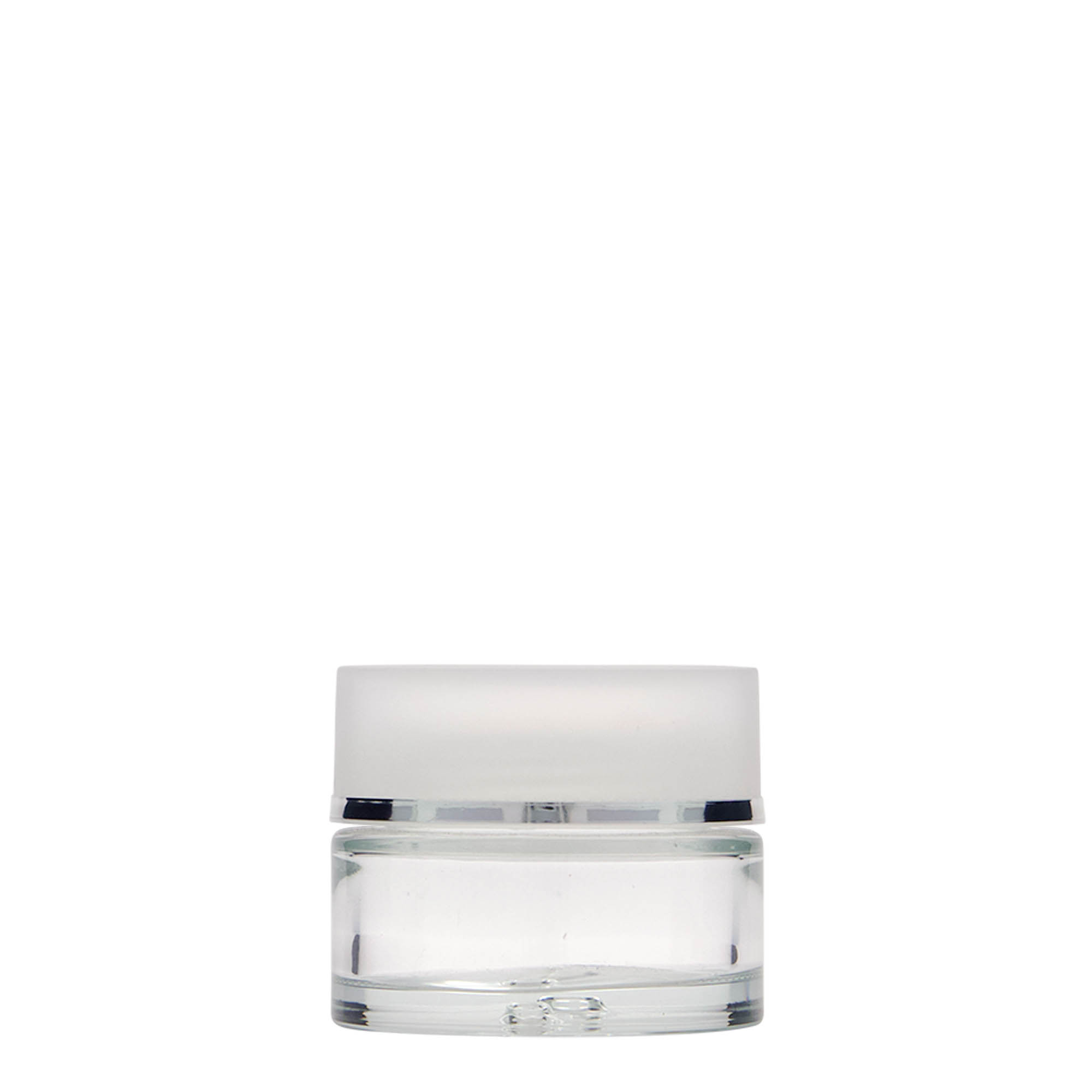 30 ml purkki 'Clear Edition', lasia, suuaukko: ruuvikorkki