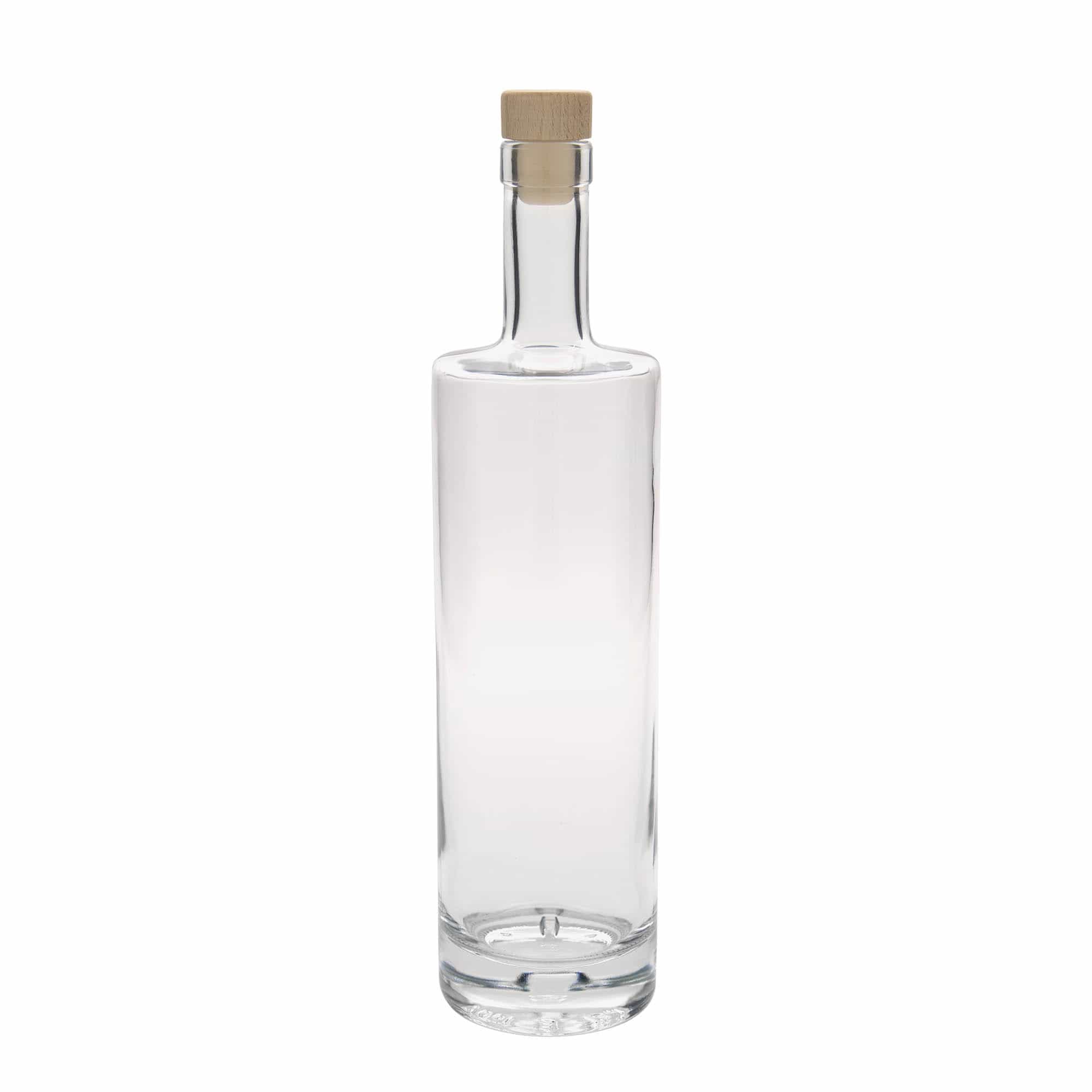 700 ml lasipullo 'Titano', suuaukko: korkki