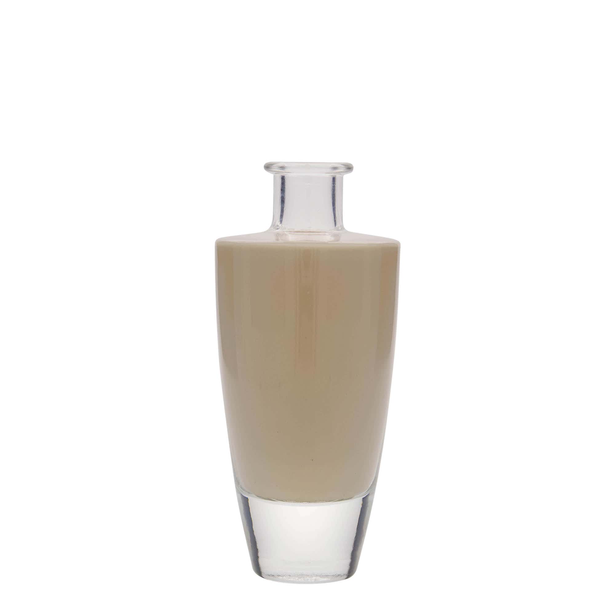 200 ml lasipullo 'Vanessa', ovaali, suuaukko: korkki