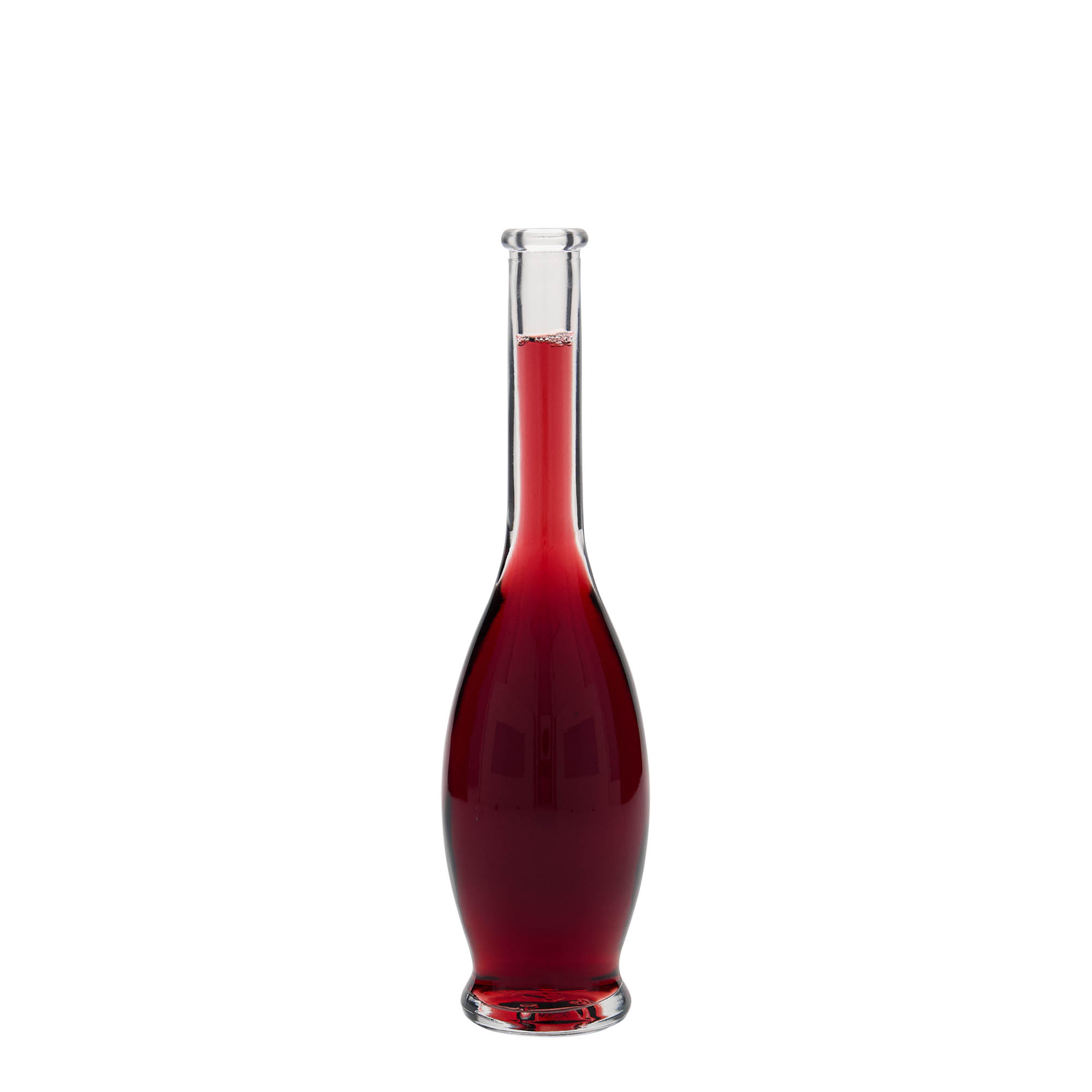 100 ml lasipullo 'Gina', suuaukko: korkki