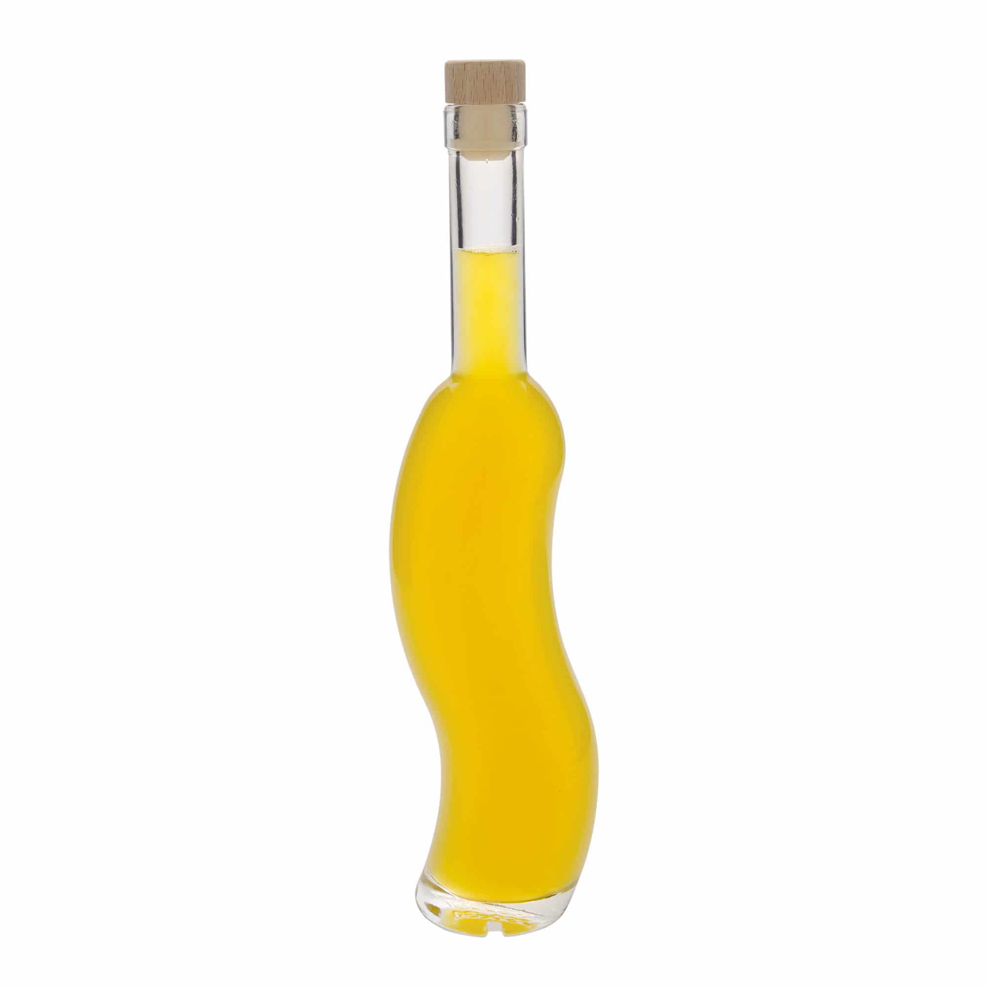 350 ml lasipullo 'La-Ola', puolipyöreä, suuaukko: korkki