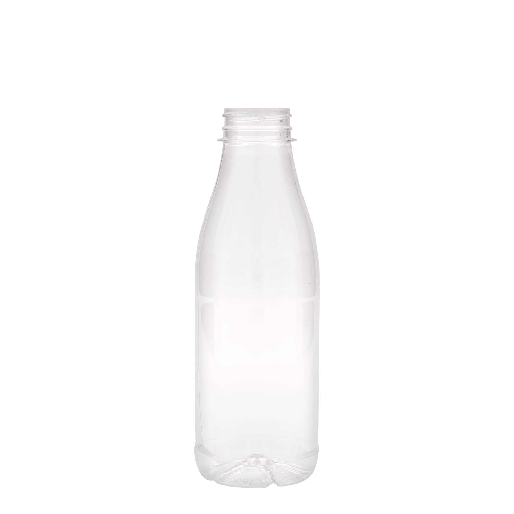 500 ml PET-pullo 'Milk and Juice', muovi, suu: 38 mm
