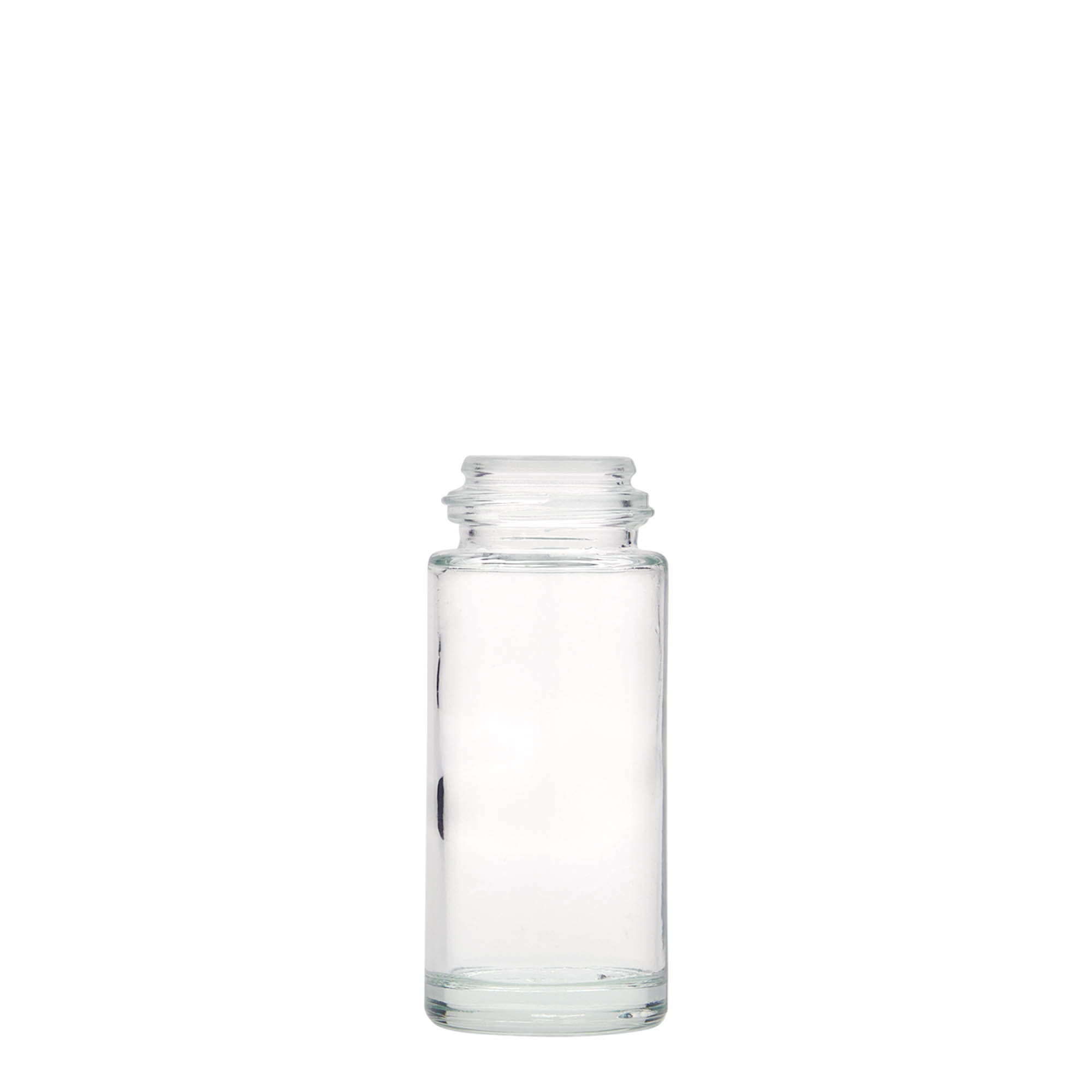 50 ml roll-on-pullo, lasia, suuaukko: ruuvikorkki 50 ml roll-on-pullo, lasia, suuaukko: ruuvikorkki