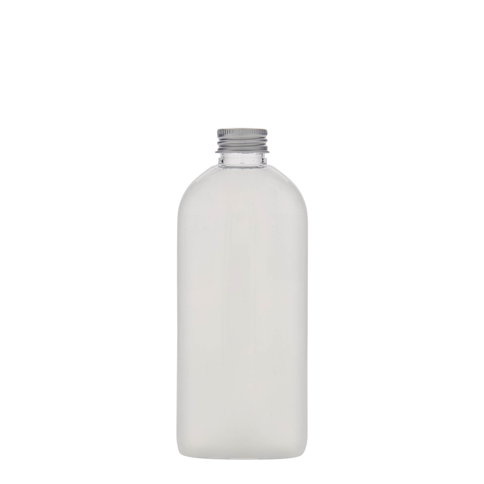 250 ml PET-pullo 'Iris', ovaali, muovia, suuaukko: 24/410