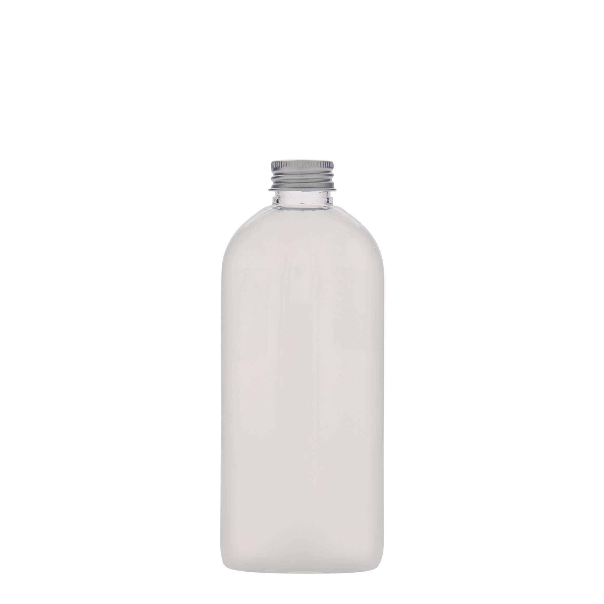 250 ml PET-pullo 'Iris', ovaali, muovia, suuaukko: 24/410