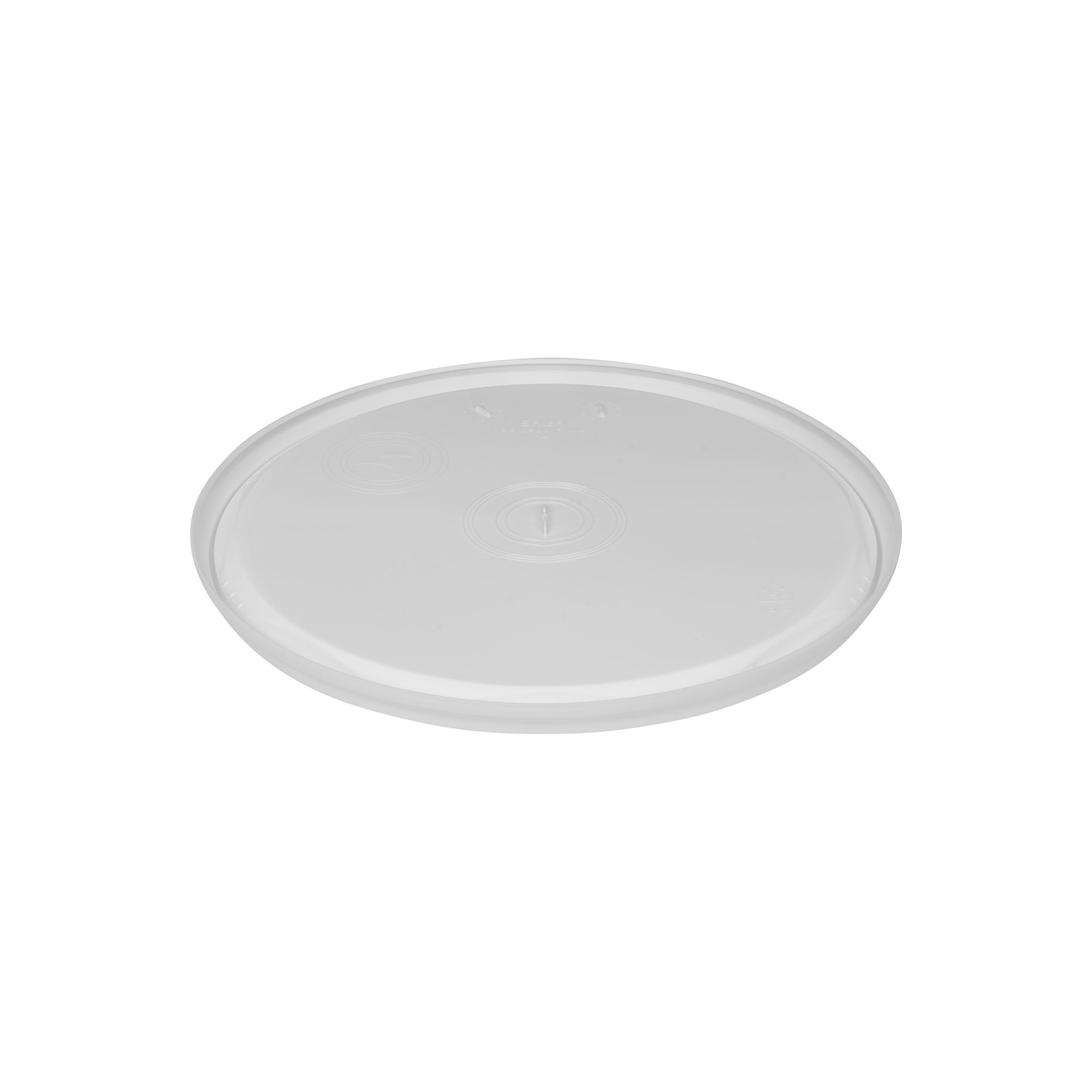 Kansi 5-6 l ämpärille, PP-muovia, valkoinen