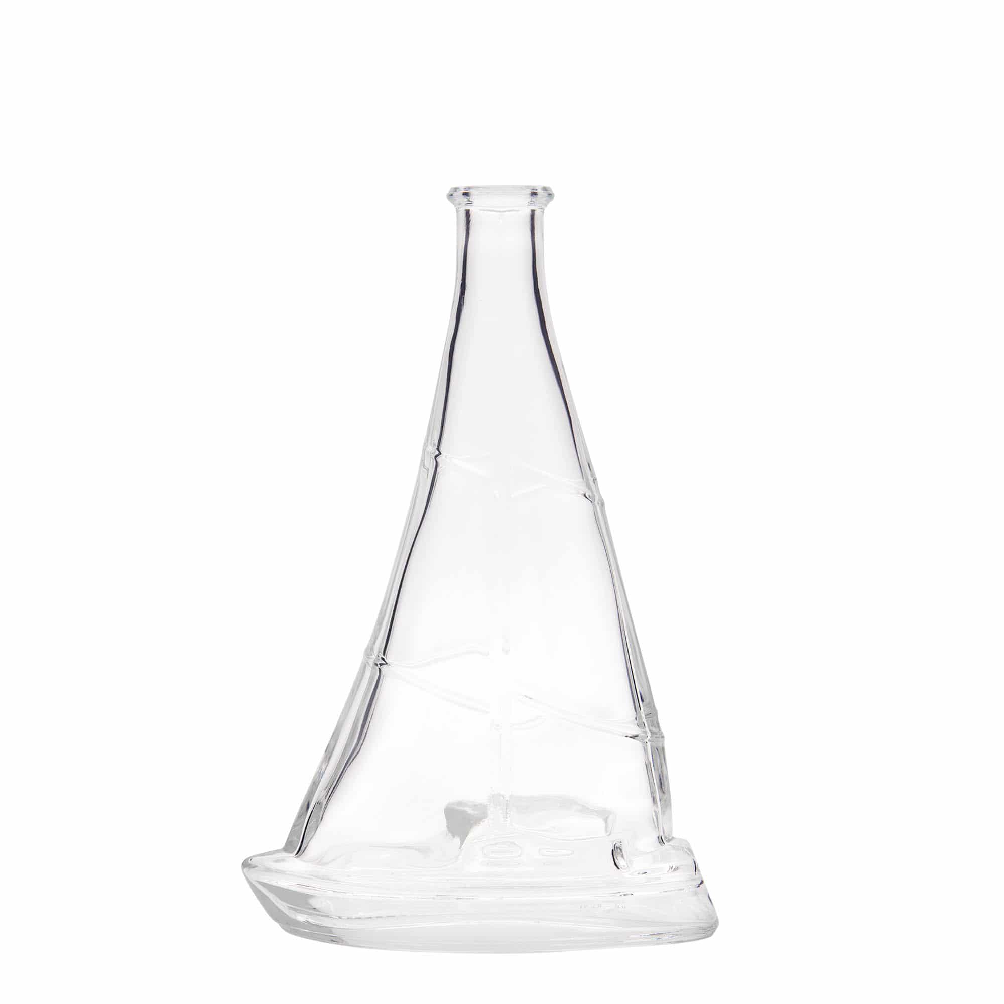 350 ml lasipullo 'Purjevene', suu: korkki 350 ml lasipullo 'Purjevene', suu: korkki
