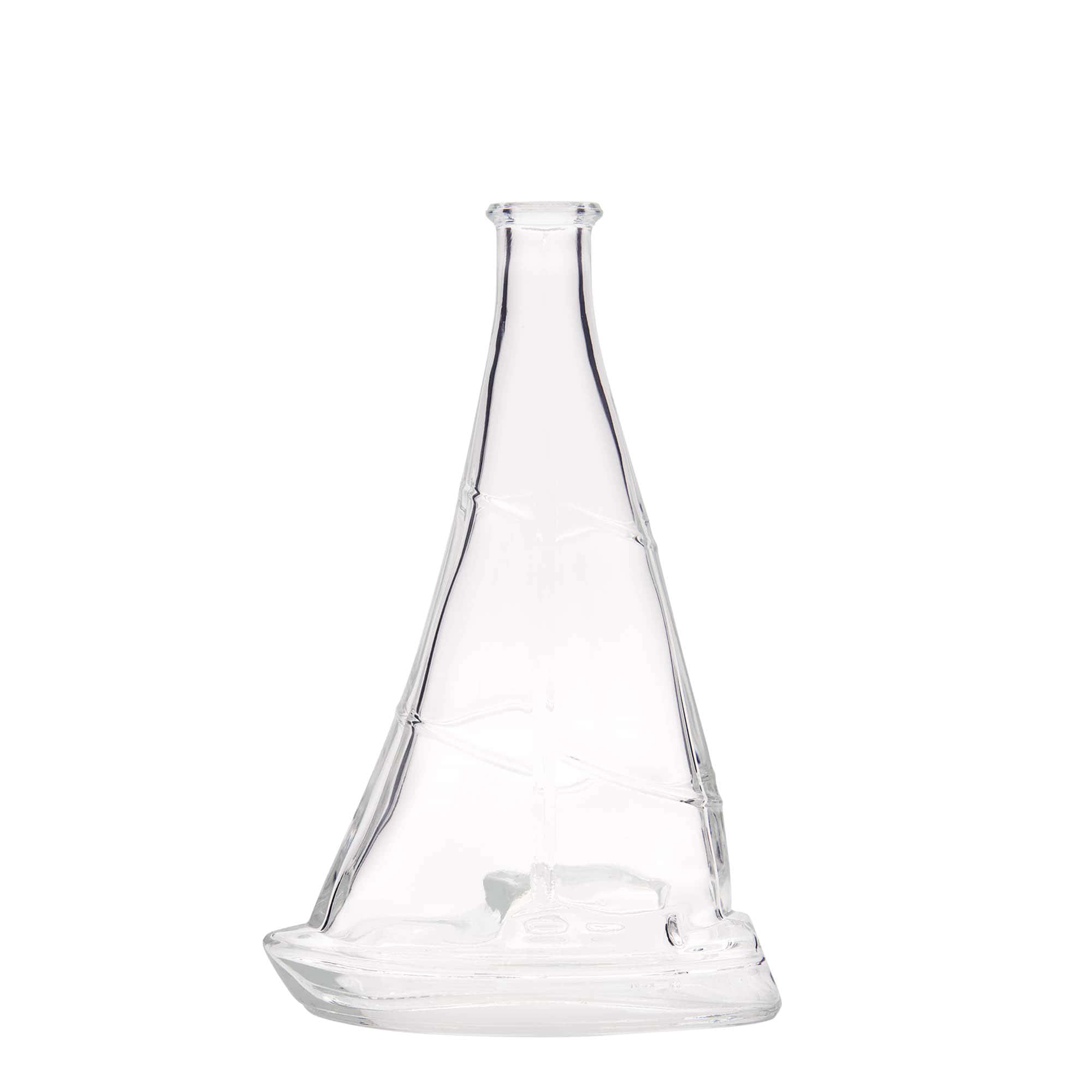 350 ml lasipullo ”Purjevene”, suuaukko: korkki