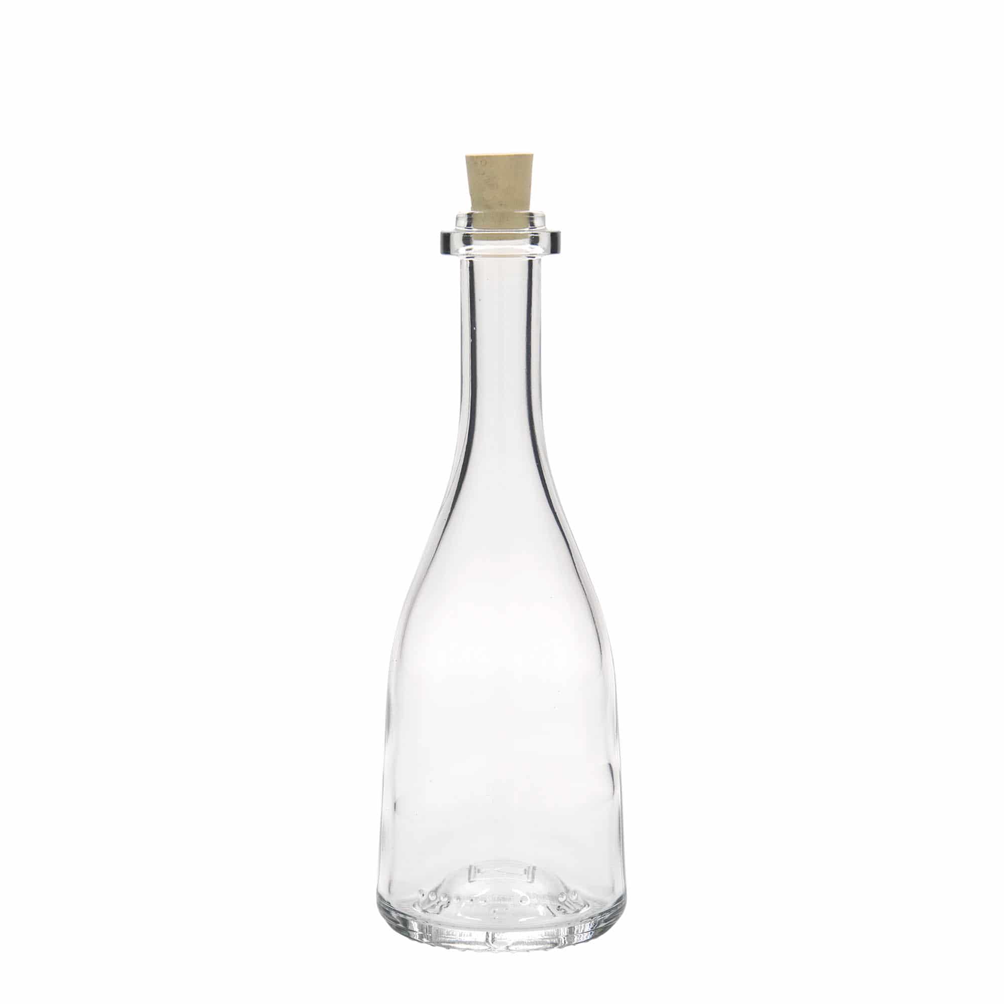 200 ml lasipullo 'Rustica', suu: korkki
