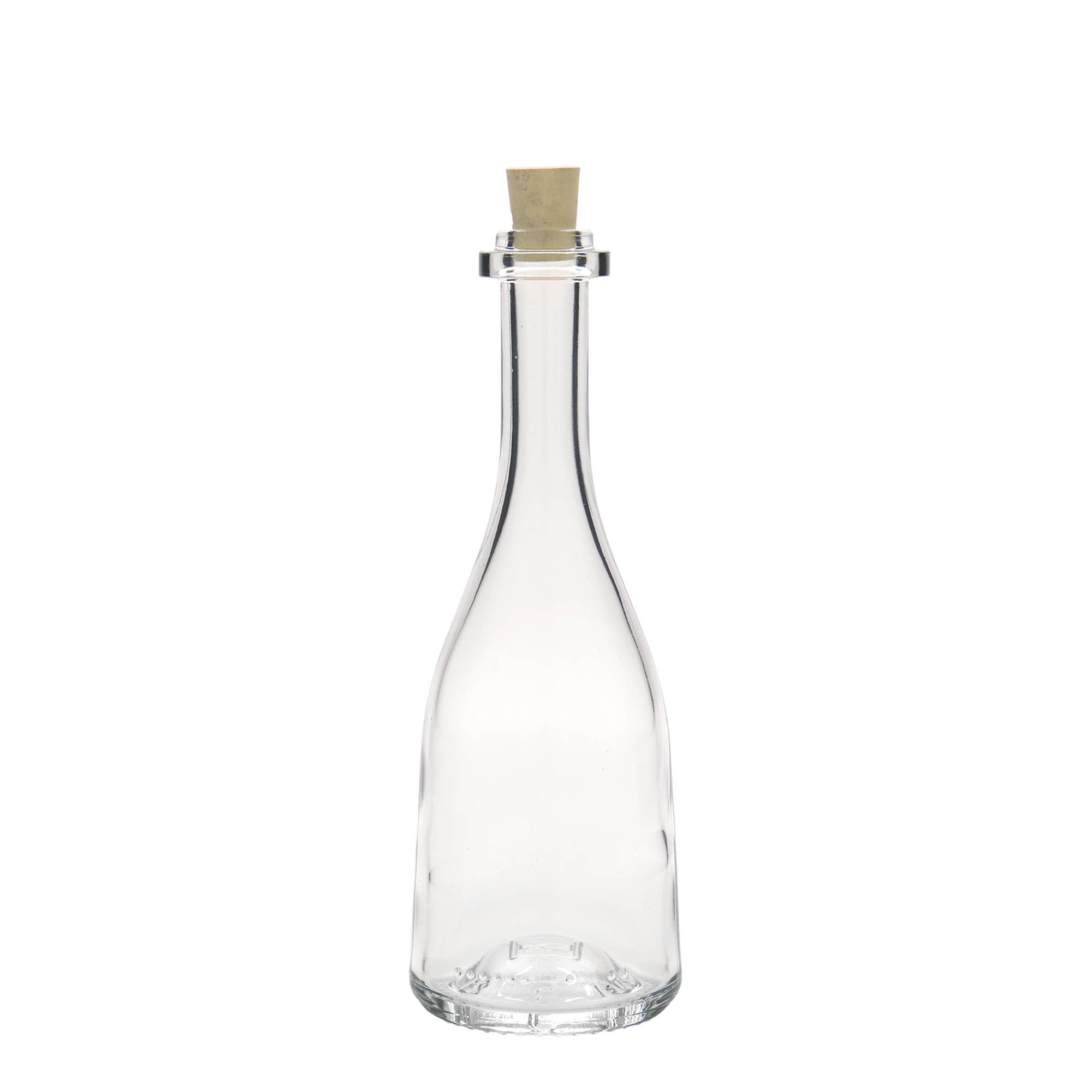 200 ml lasipullo 'Rustica', suuaukko: korkki