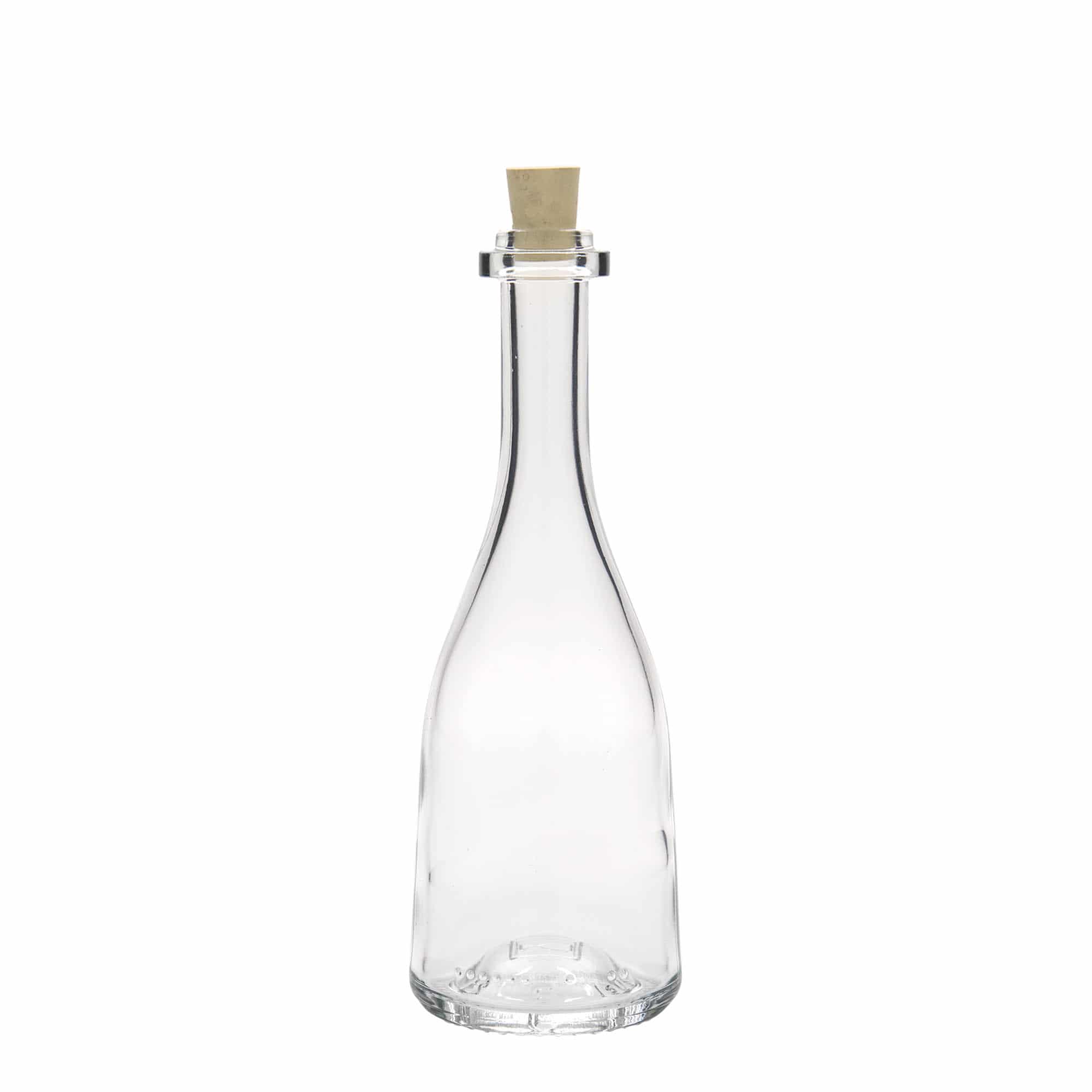 200 ml lasipullo 'Rustica', suuaukko: korkki