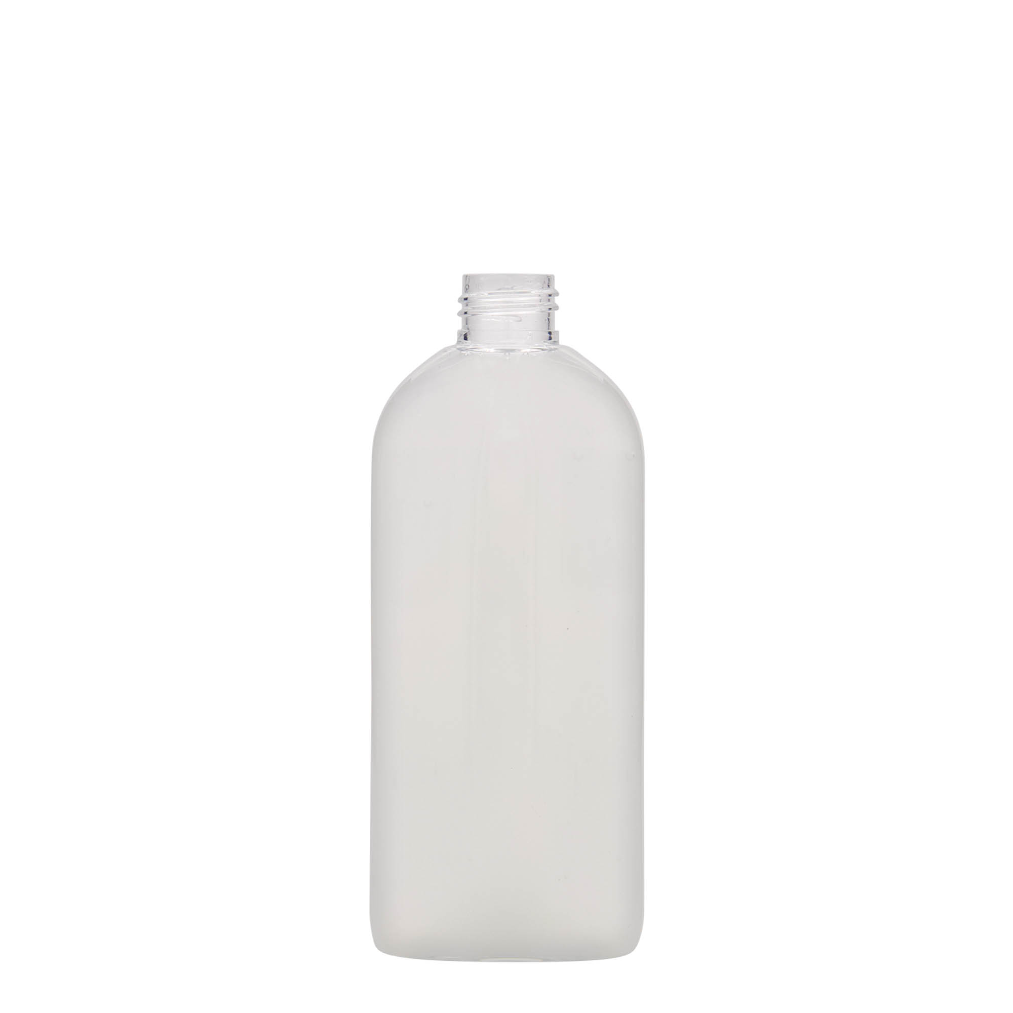 250 ml PET-pullo 'Iris', ovaali, muovia, suuaukko: 24/410