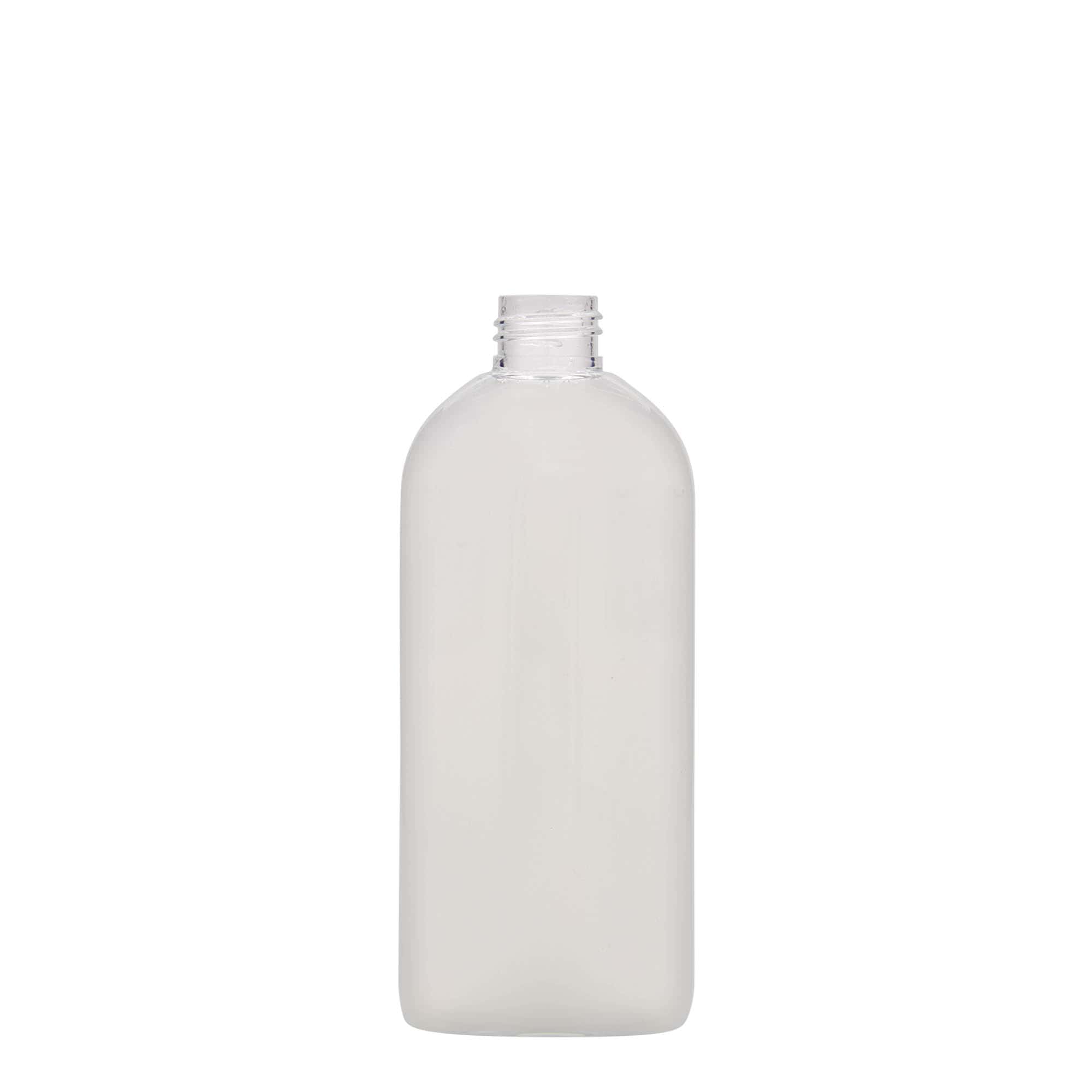 250 ml PET-pullo ”Iris”, ovaali, muovia, suuaukko: 24/410