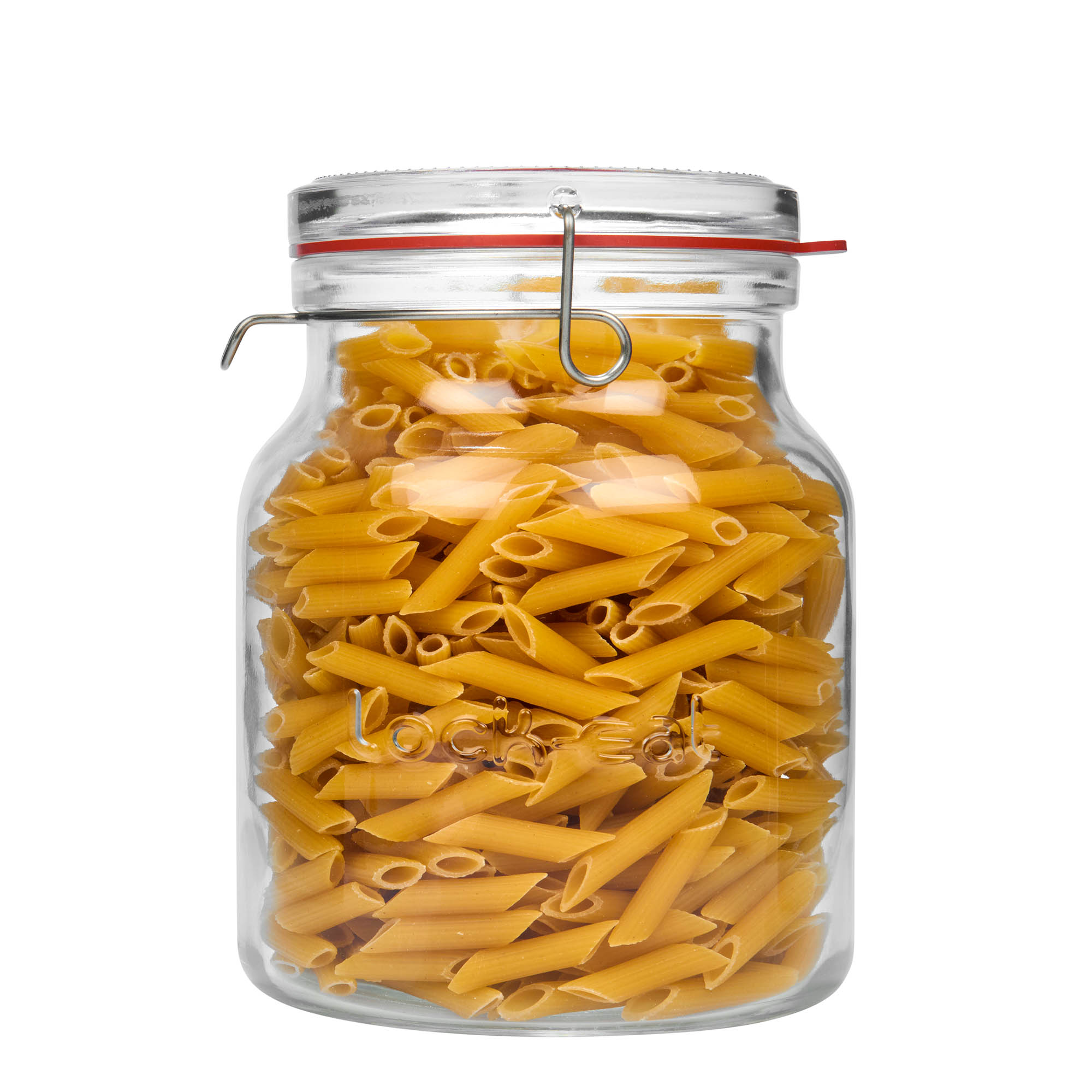 2 000 ml narulukko purkki 'Lock-Eat', suuaukko: narulukko suljin