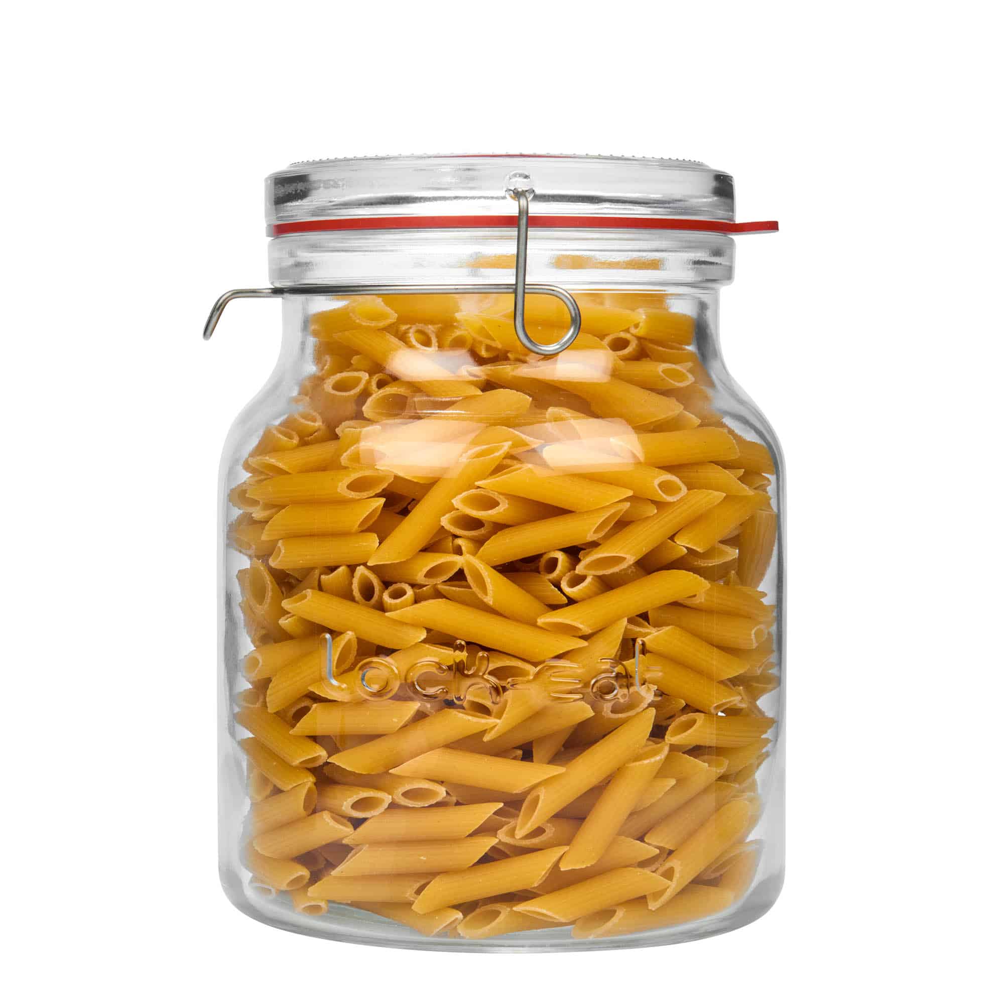 2 000 ml narulukko purkki ”Lock-Eat”, suuaukko: narulukko suljin