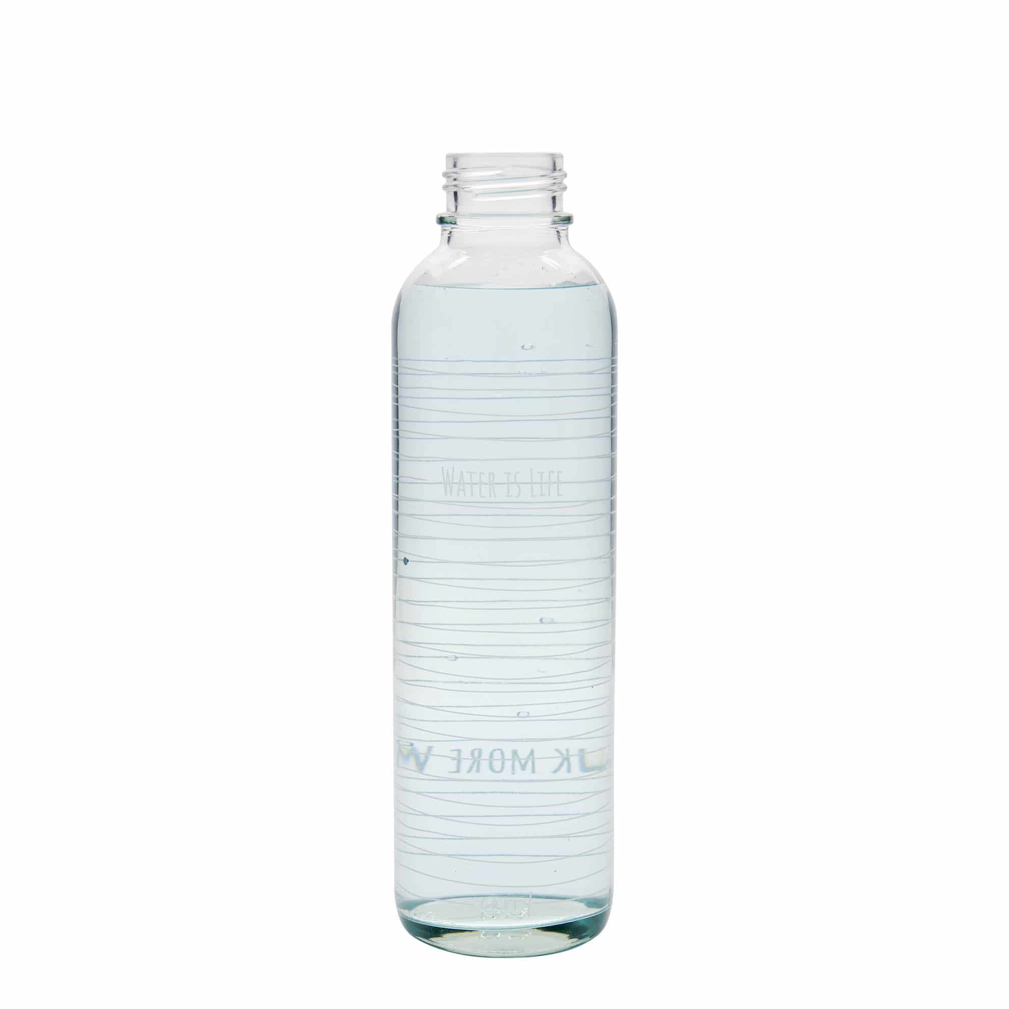 700 ml juomapullo CARRY Bottle, kuvio: Water is Life, suu: Kierrekorkki 700 ml juomapullo CARRY Bottle, kuvio: Water is Life, suu: Kierrekorkki