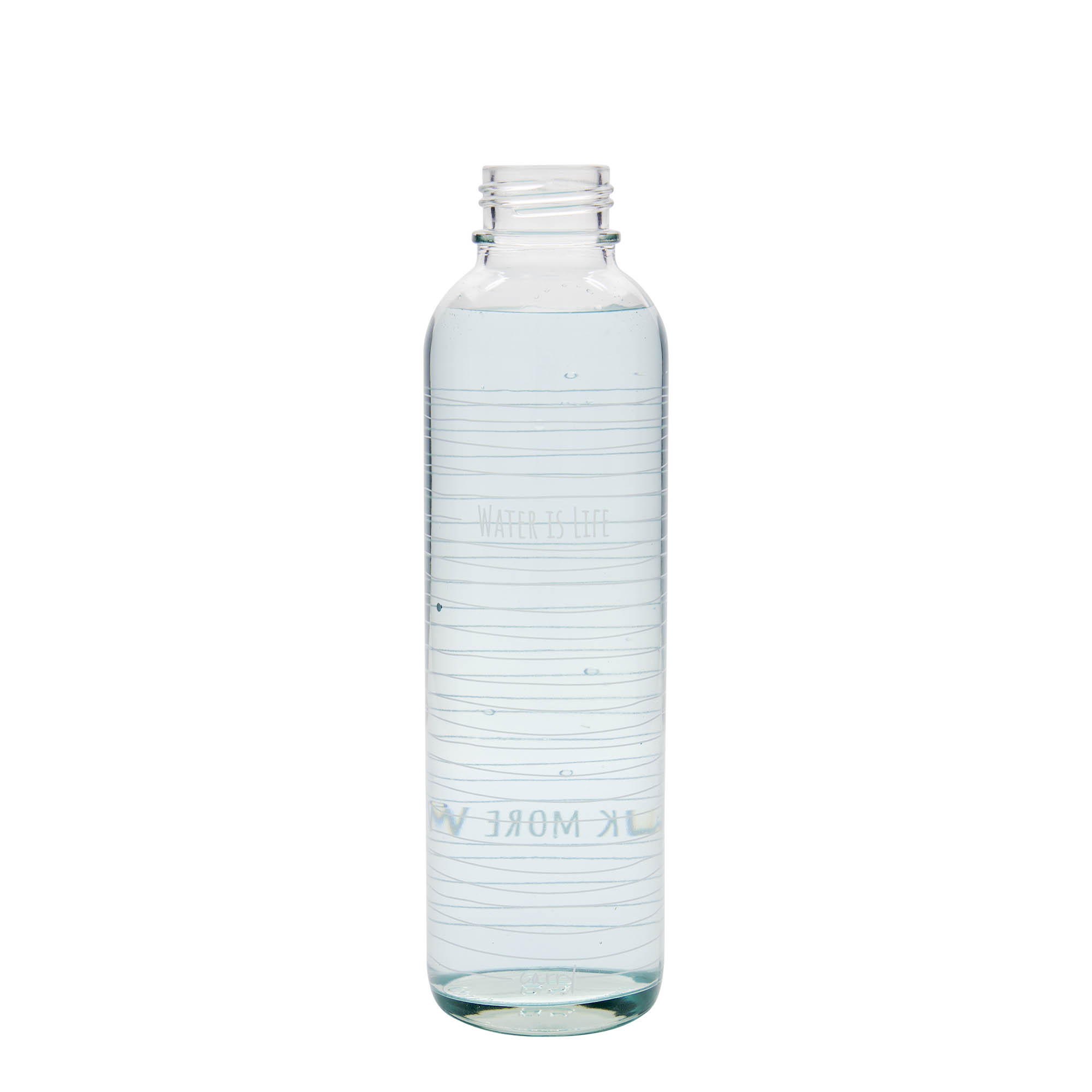 700 ml juomapullo CARRY Bottle 'Water is Life', suuaukko: ruuvikorkki