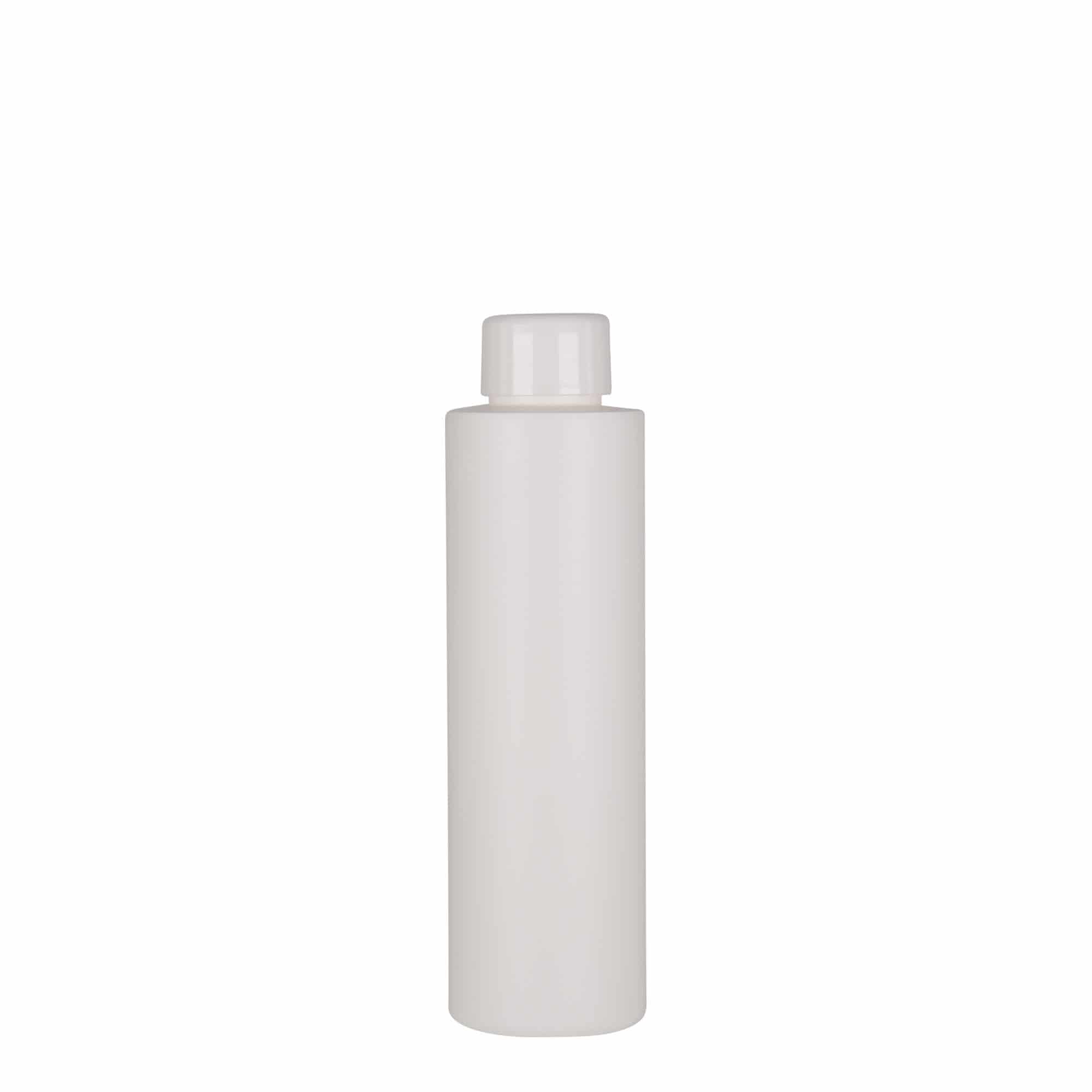 150 ml muovipullo 'Pipe', HDPE, valk., suu: GPI 24/410
