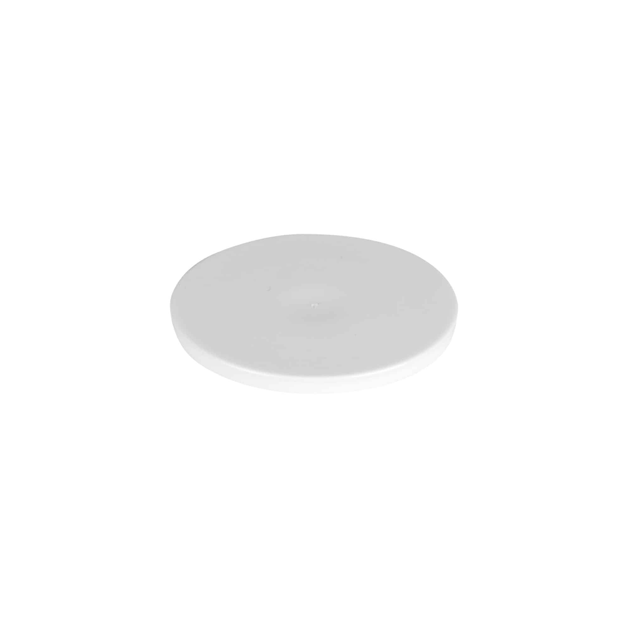 Peitekansi 30 ml:lle 'Bianca', PP-muovi, valk.